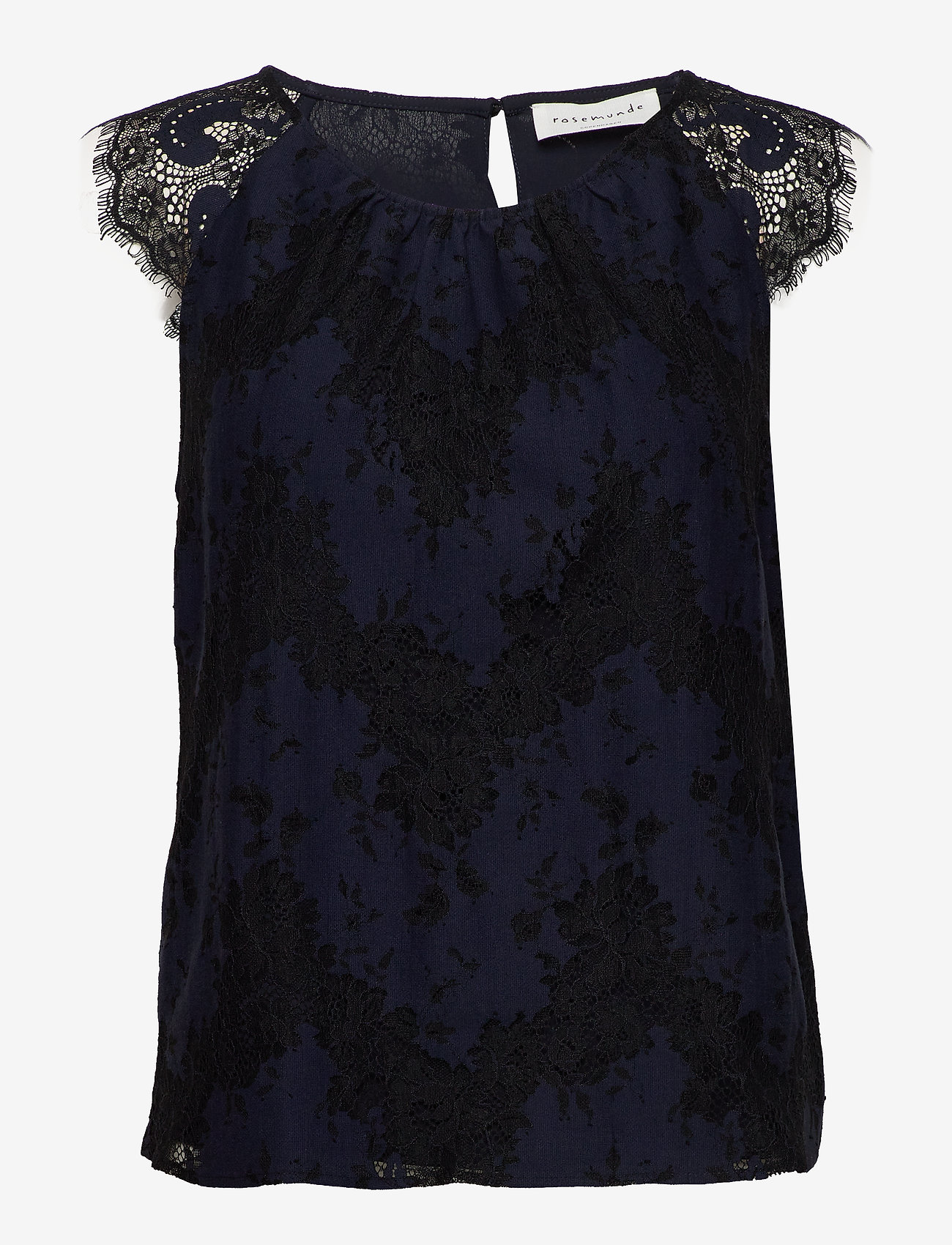 Rosemunde - Top - navy w/ black - 0