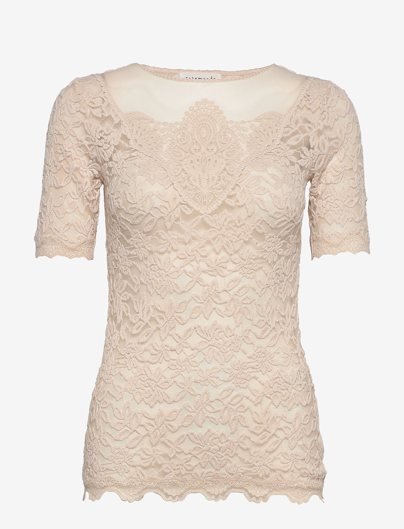 Rosemunde - T-shirt ss - whisper beige - 0