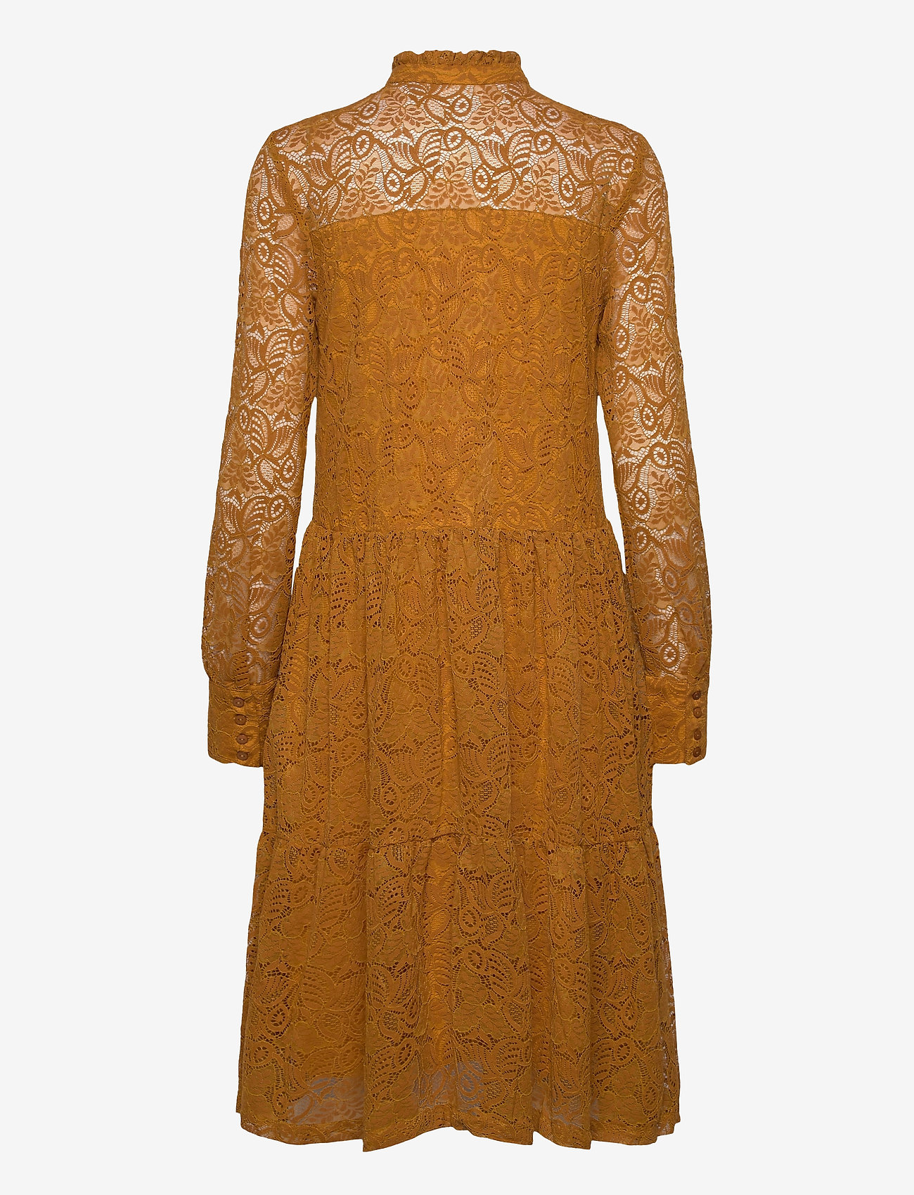 Rosemunde - Dress ls - golden mustard - 1
