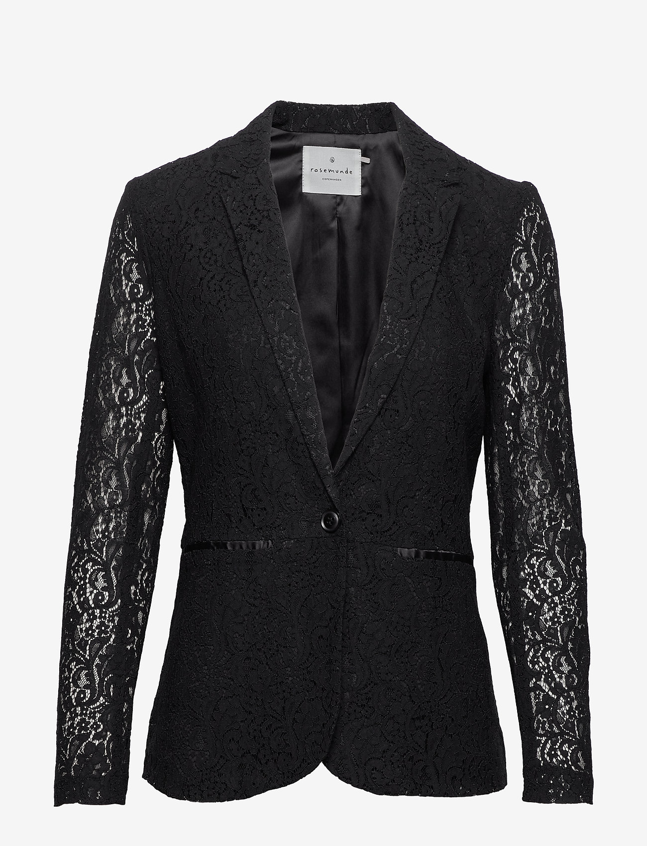 Rosemunde - Jacket ls - black - 0