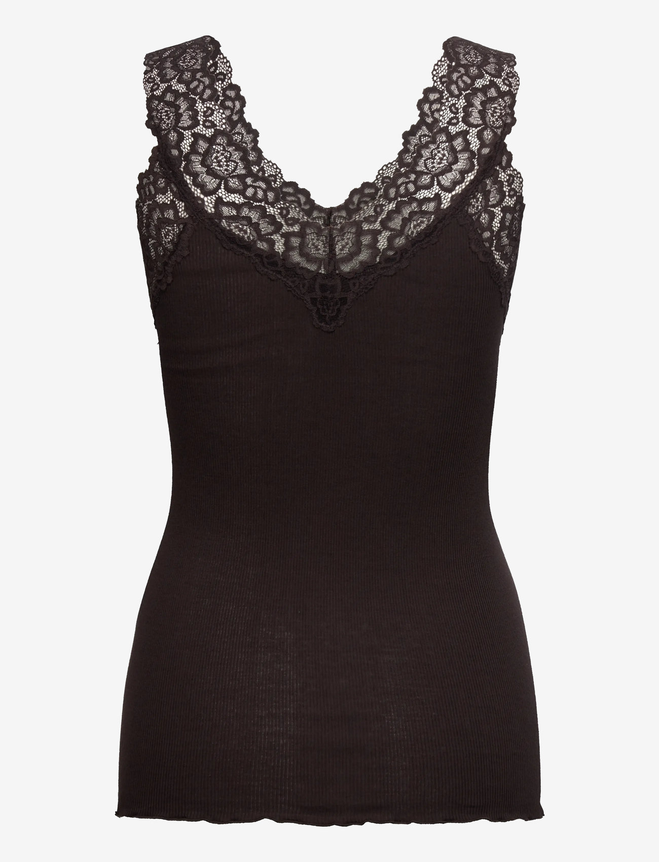 Rosemunde - RWBernadine Organic Cotton SL Lace - linnen - ganache - 1