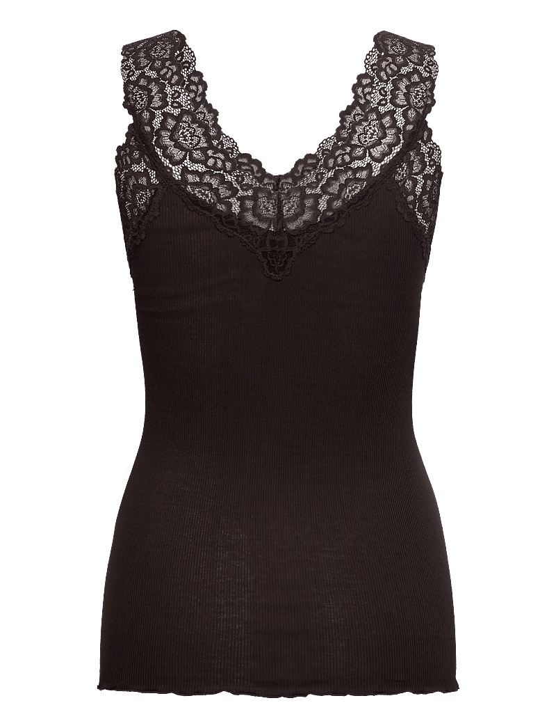 Rosemunde - RWBernadine Organic Cotton SL Lace - linnen - ganache - 1