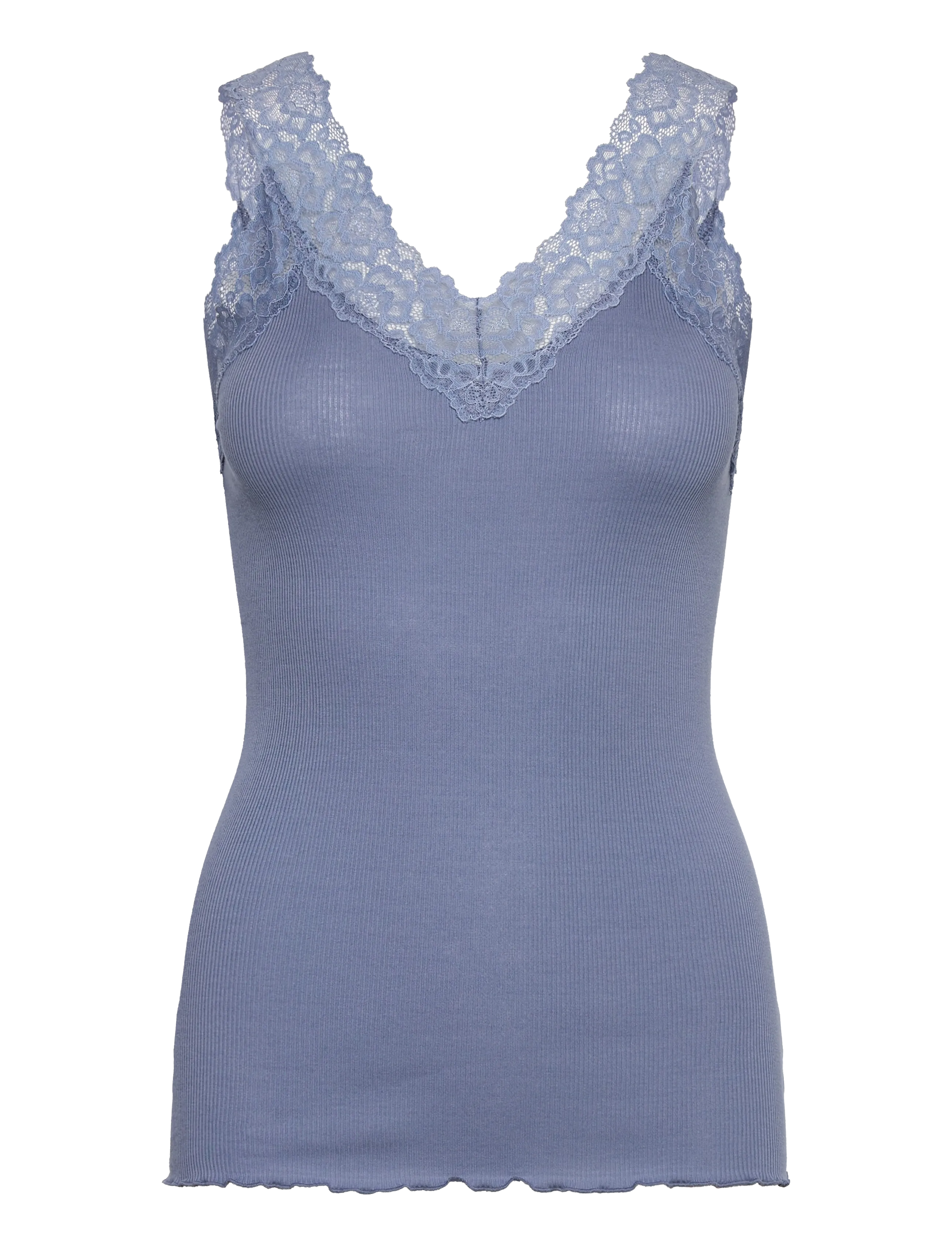Rosemunde RWBernadine Organic Cotton SL Lace - Tøj - INFINITY / blue