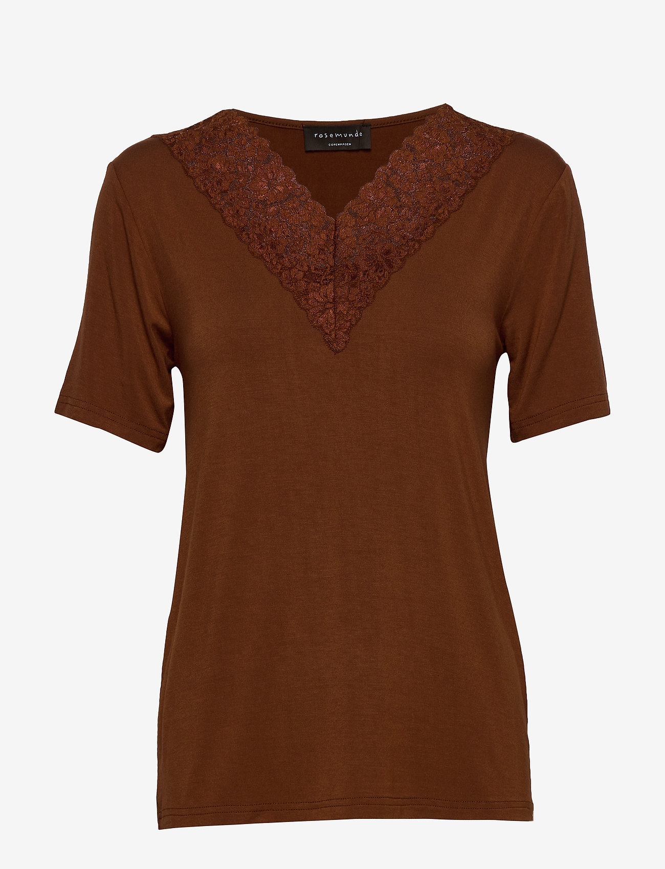 Rosemunde - T-shirt ss - amber brown - 0