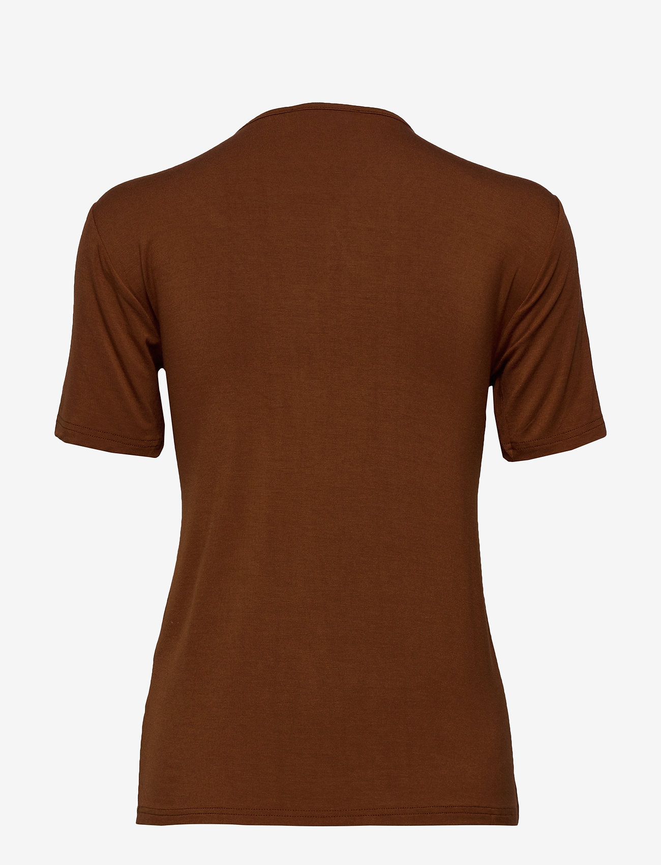Rosemunde - T-shirt ss - amber brown - 1