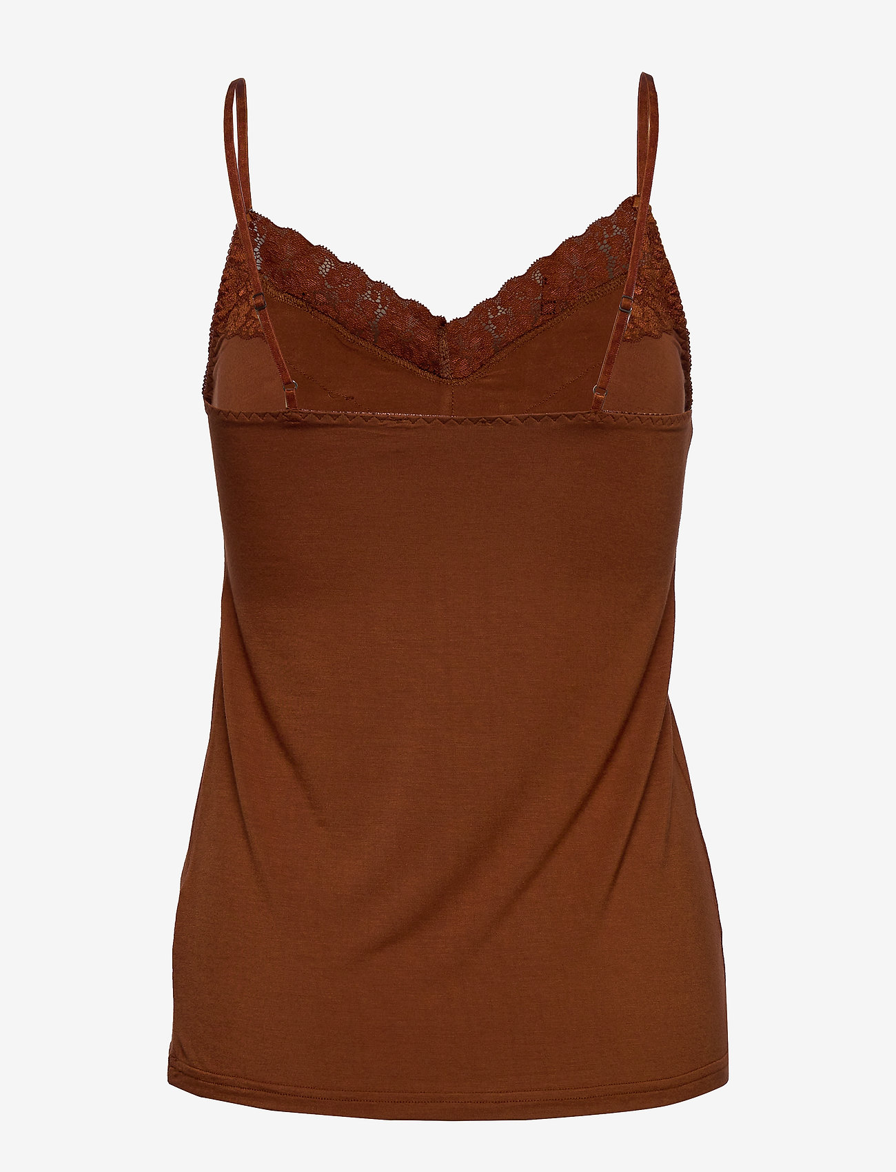 Rosemunde - Strap top - amber brown - 1