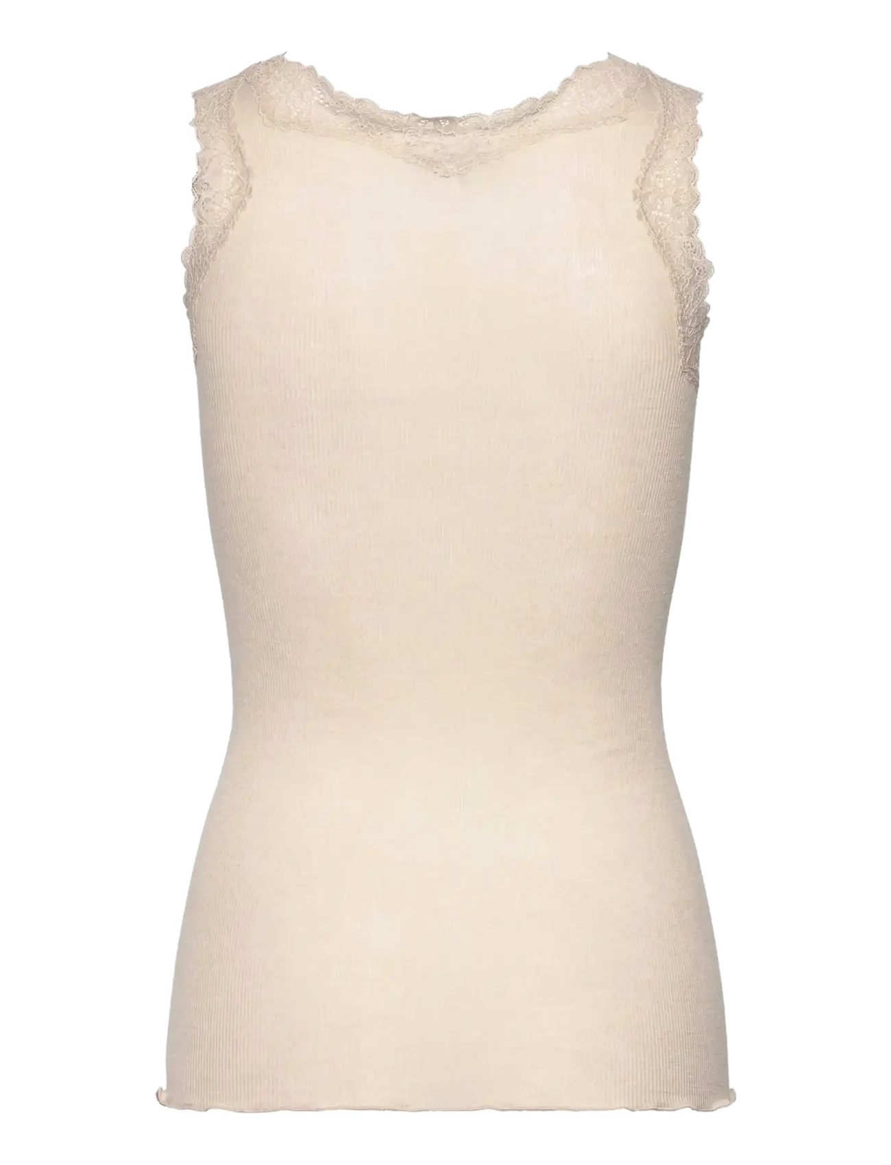 Rosemunde - RWBurlington Wool SL Lace Top - rainy day - 1