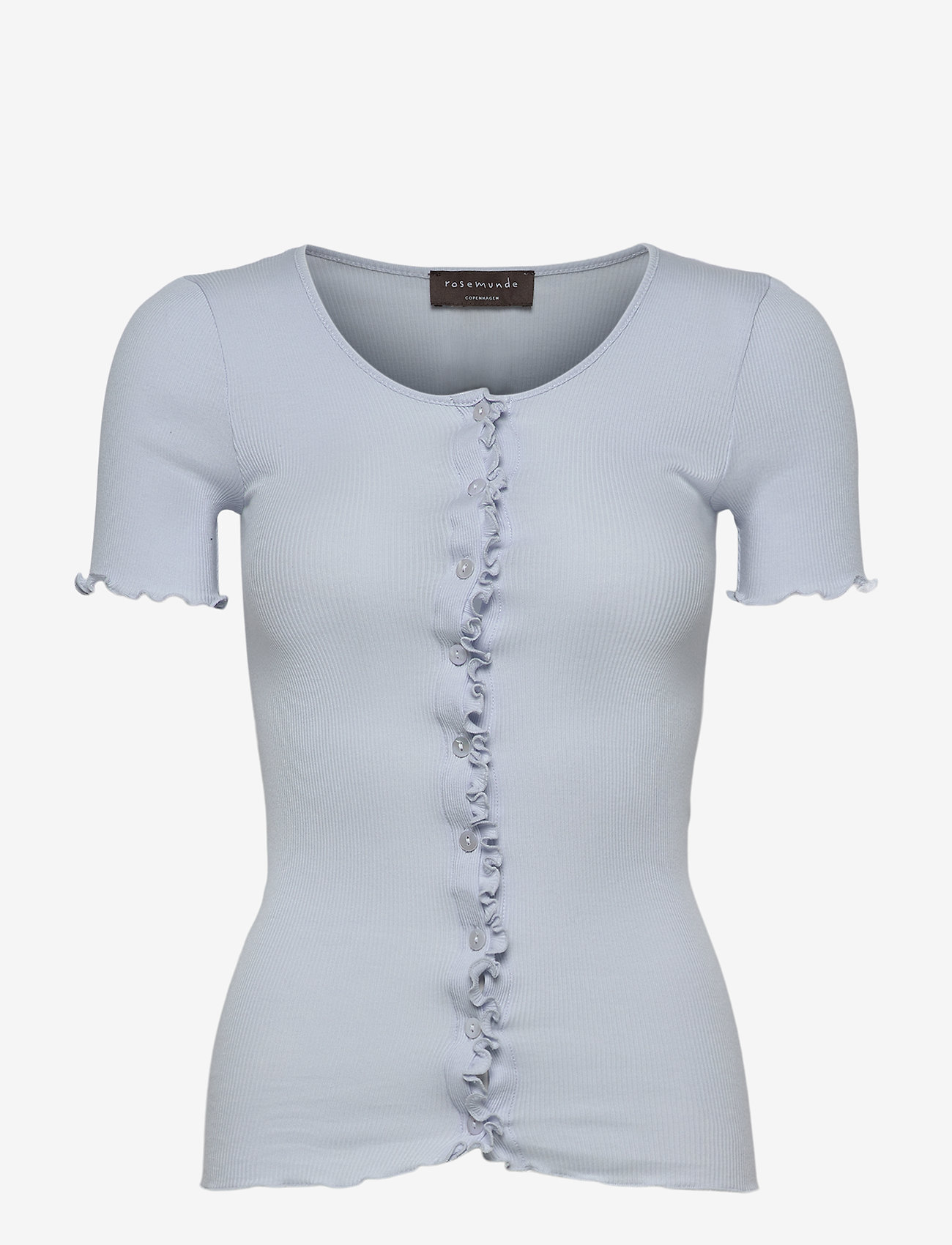Rosemunde - Organic cargdigan regular ss - heather sky - 0