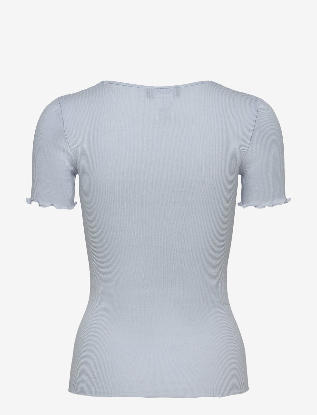 Rosemunde - Organic cargdigan regular ss - heather sky - 1