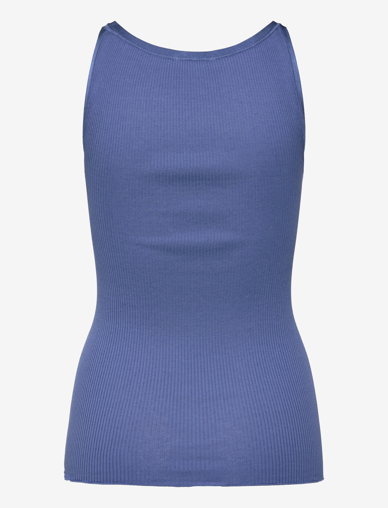 Rosemunde - RWBelle Silk U-neck Strap Elastic T - tanktops - dutch blue - 2