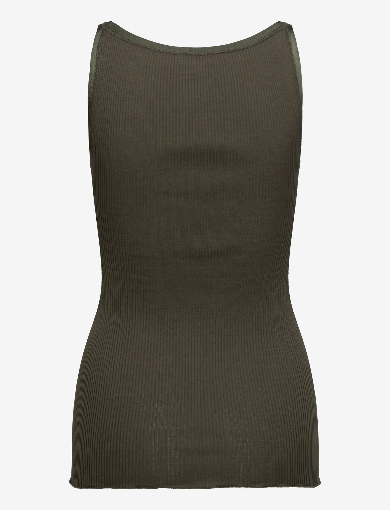 Rosemunde - RWBelle Silk U-neck Strap Elastic T - tanktops - forrest night - 1