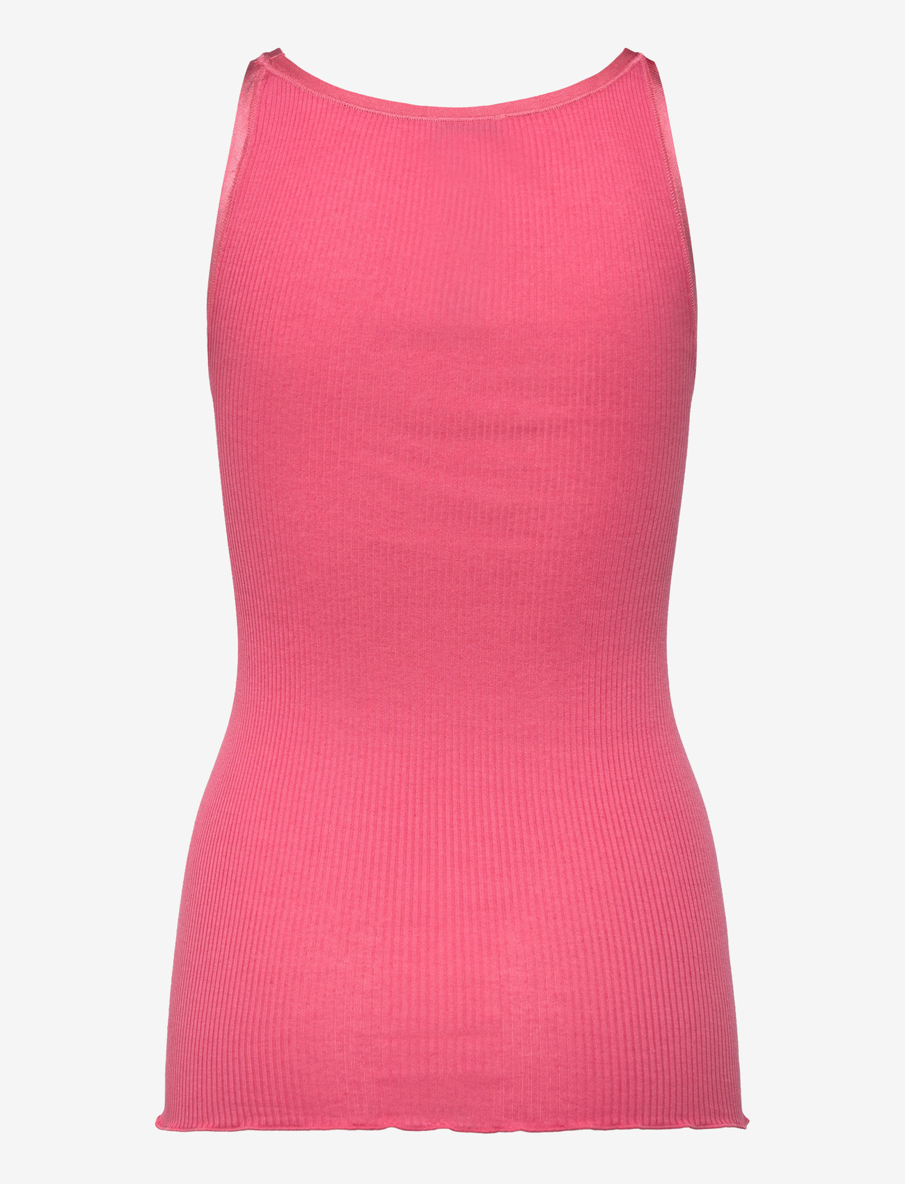 Rosemunde - RWBelle Silk U-neck Strap Elastic T - tanktops - rapture rose - 2