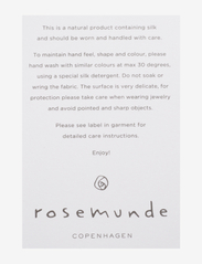 Rosemunde - Silk top w/ lace - sleeveless tops - olive night - 2