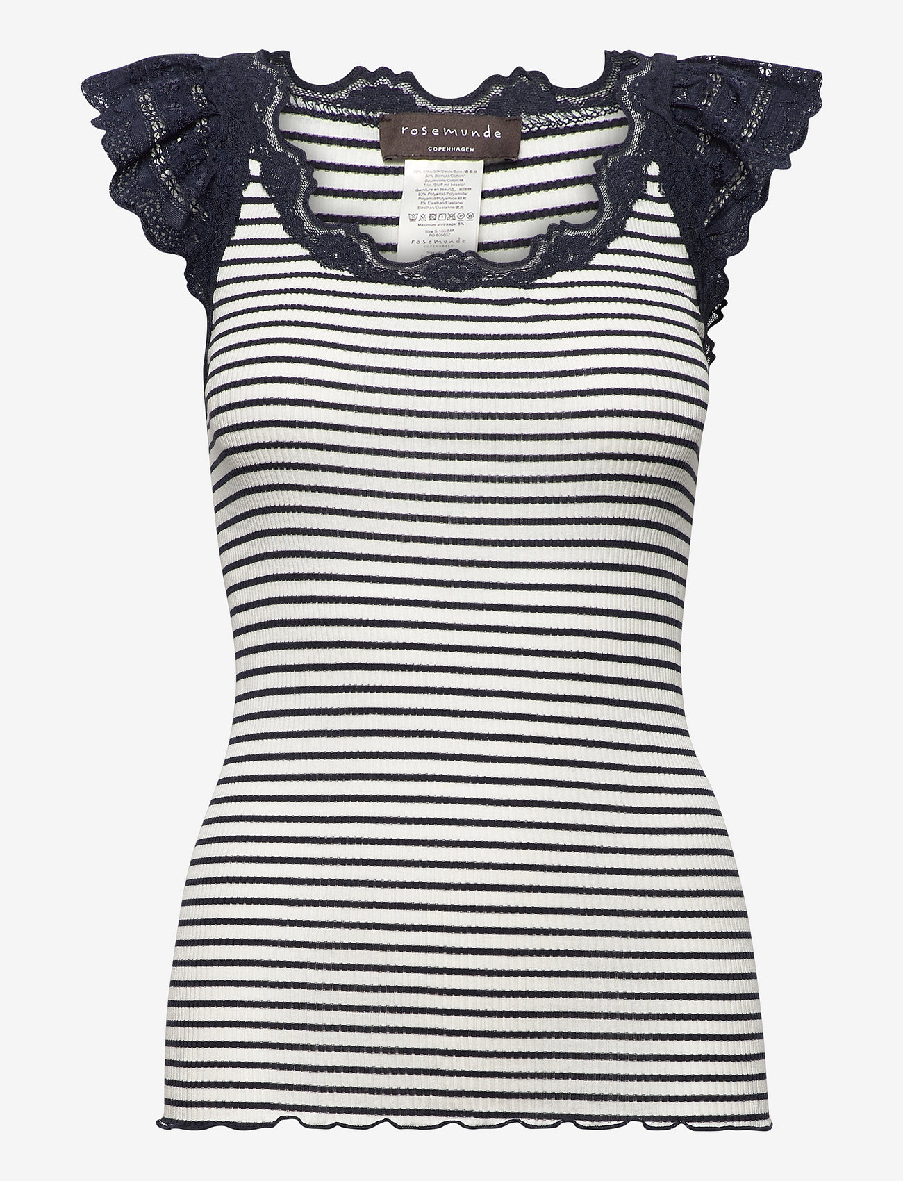 IVORY NAVY STRIPE