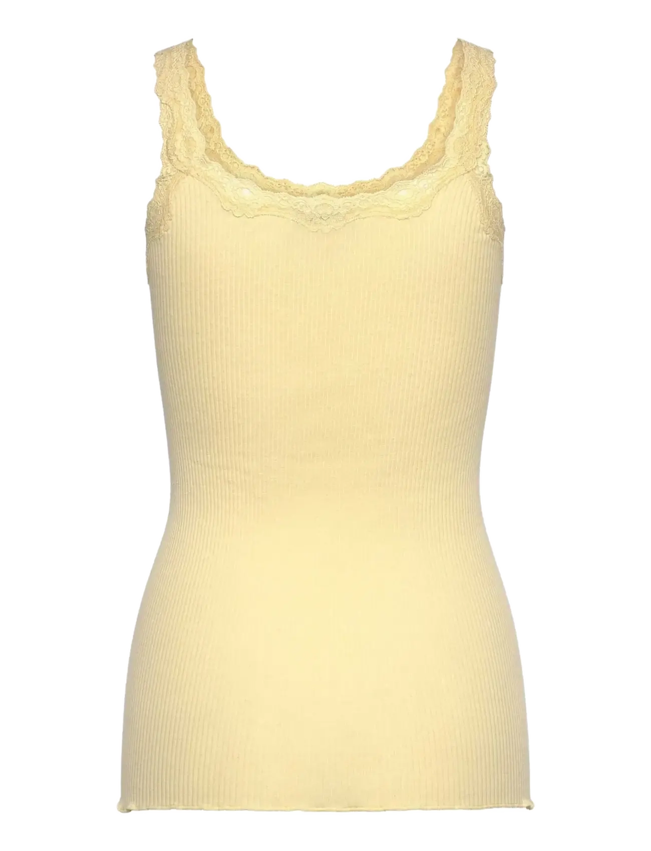 Rosemunde - RWBabette Silk SL Deep Back Lace To - Ärmellose tops - flan - 2