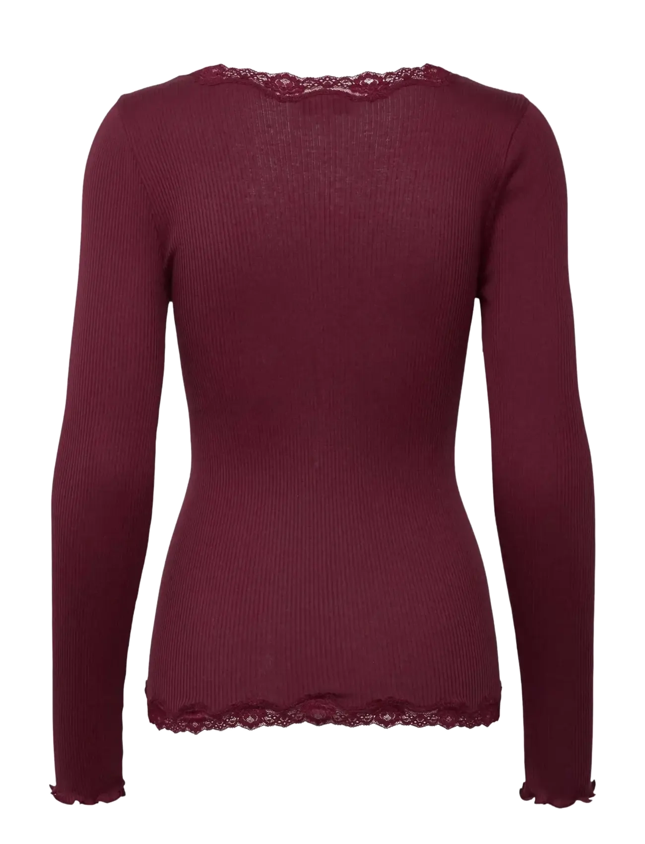 Rosemunde Rwbabette Silk Ls V-Neck Lace Cardigan dam – bild 2
