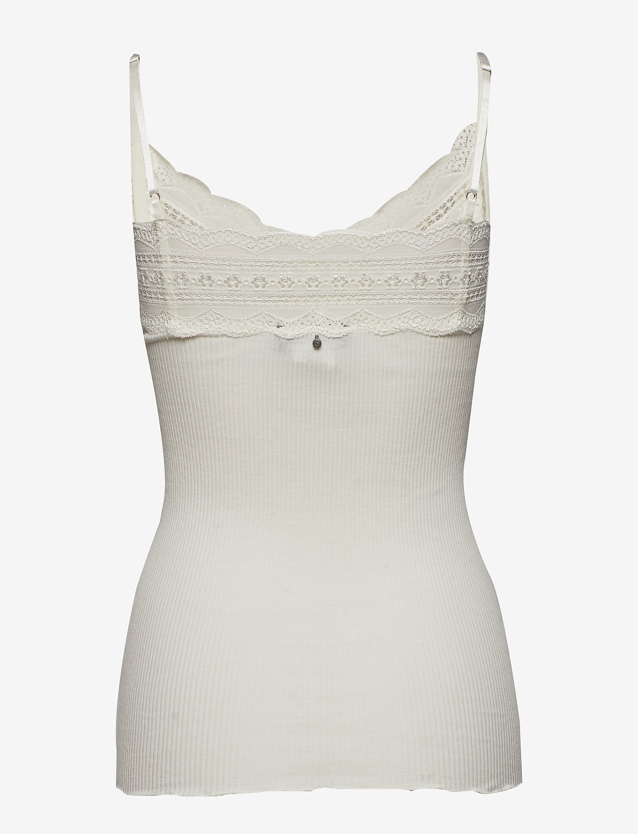 Rosemunde - Strap top w/ lace - ivory - 1