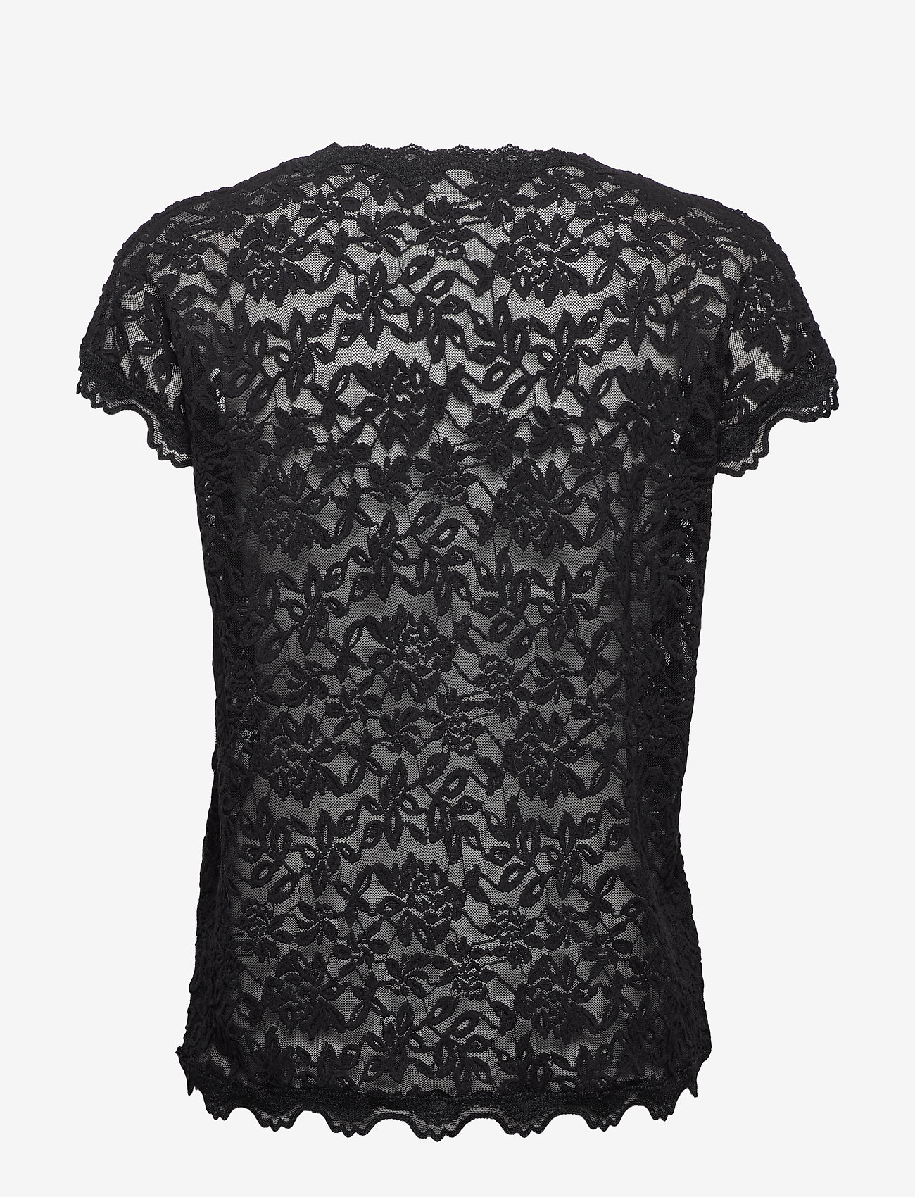 Rosemunde - T-shirt ss - t-skjorter - black - 1