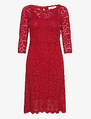 Rosemunde - Dress - spetsklänningar - cranberry - 0