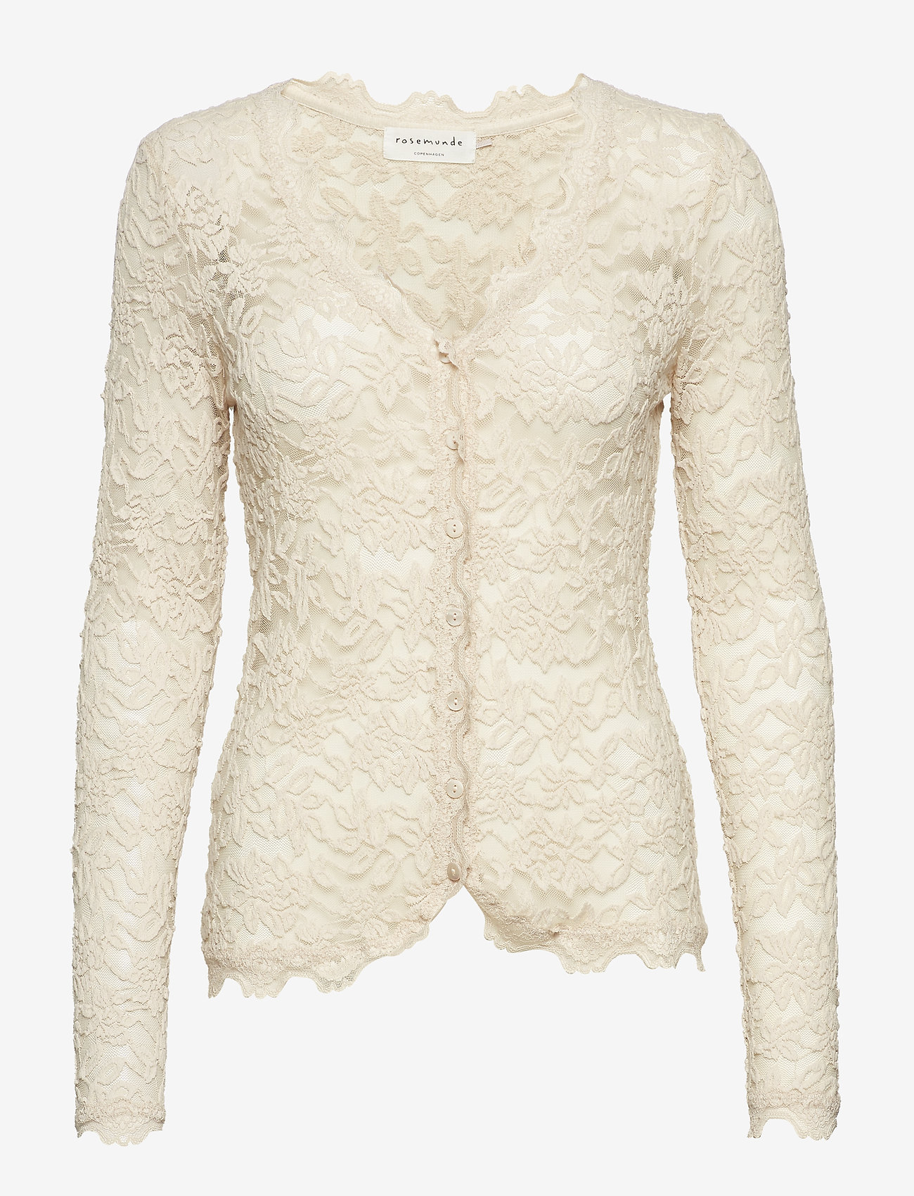Rosemunde - Cardigan ls - whisper beige - 0