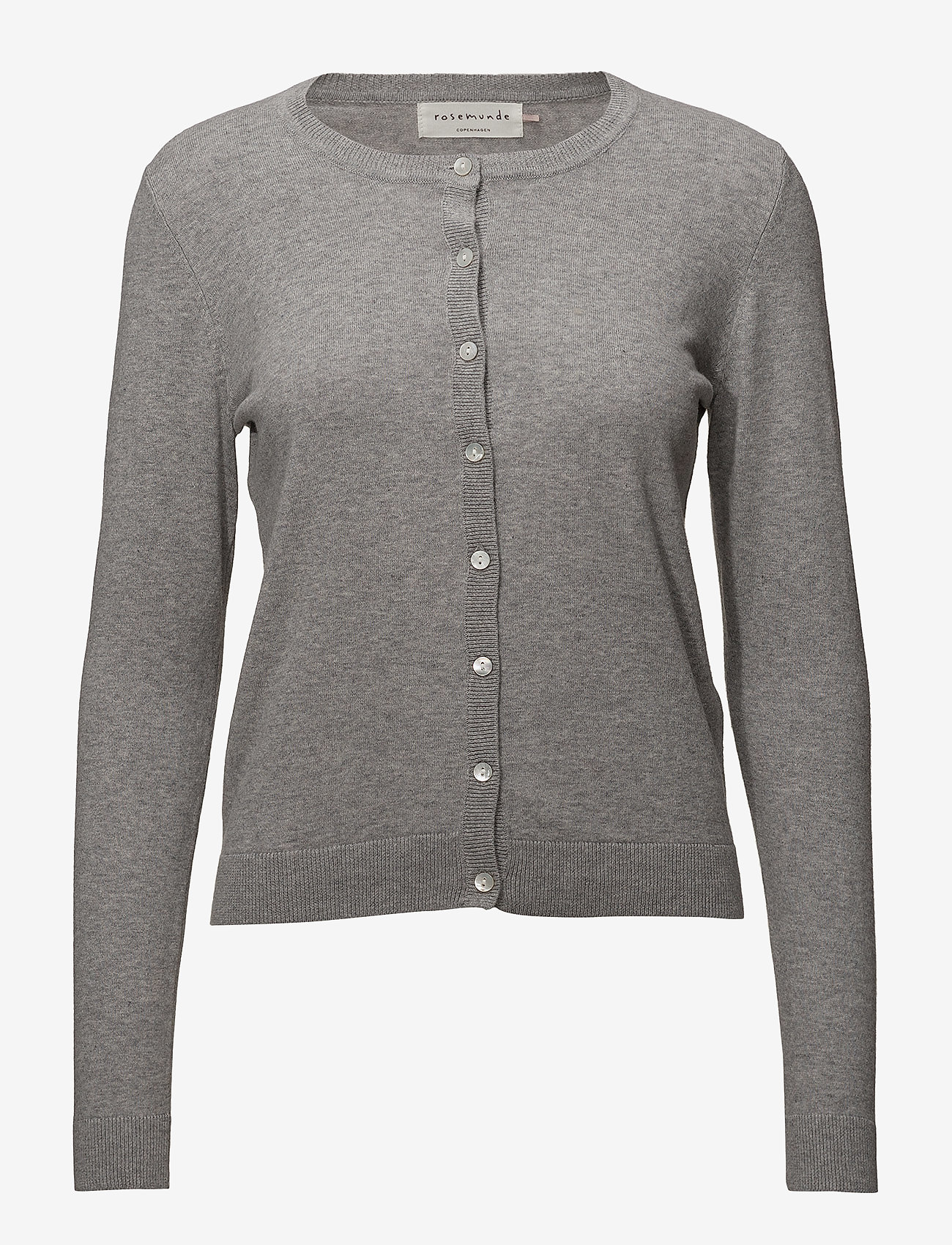 Rosemunde - Cardigan ls - light grey melange - 0