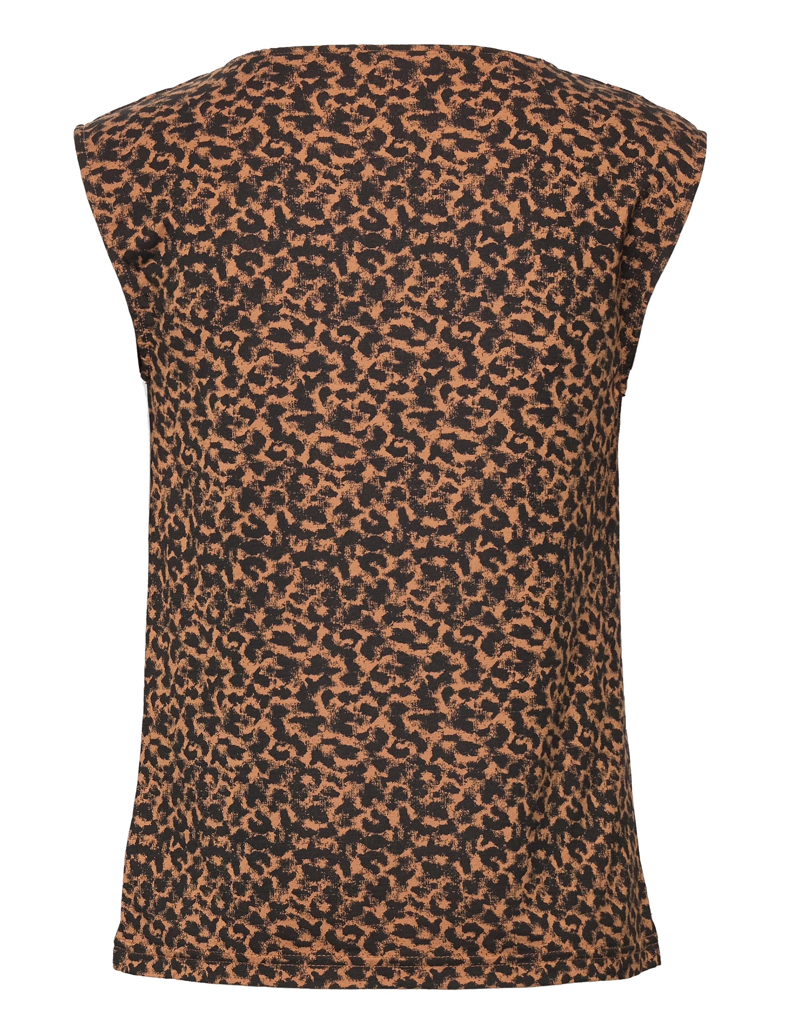 Rosemunde - RWBiarritz SS Waterfall T-shirt - laveste priser - almond blurred print - 1