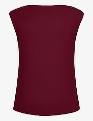 Rosemunde - Viscose t-shirt - mouwloze tops - cabernet - 1