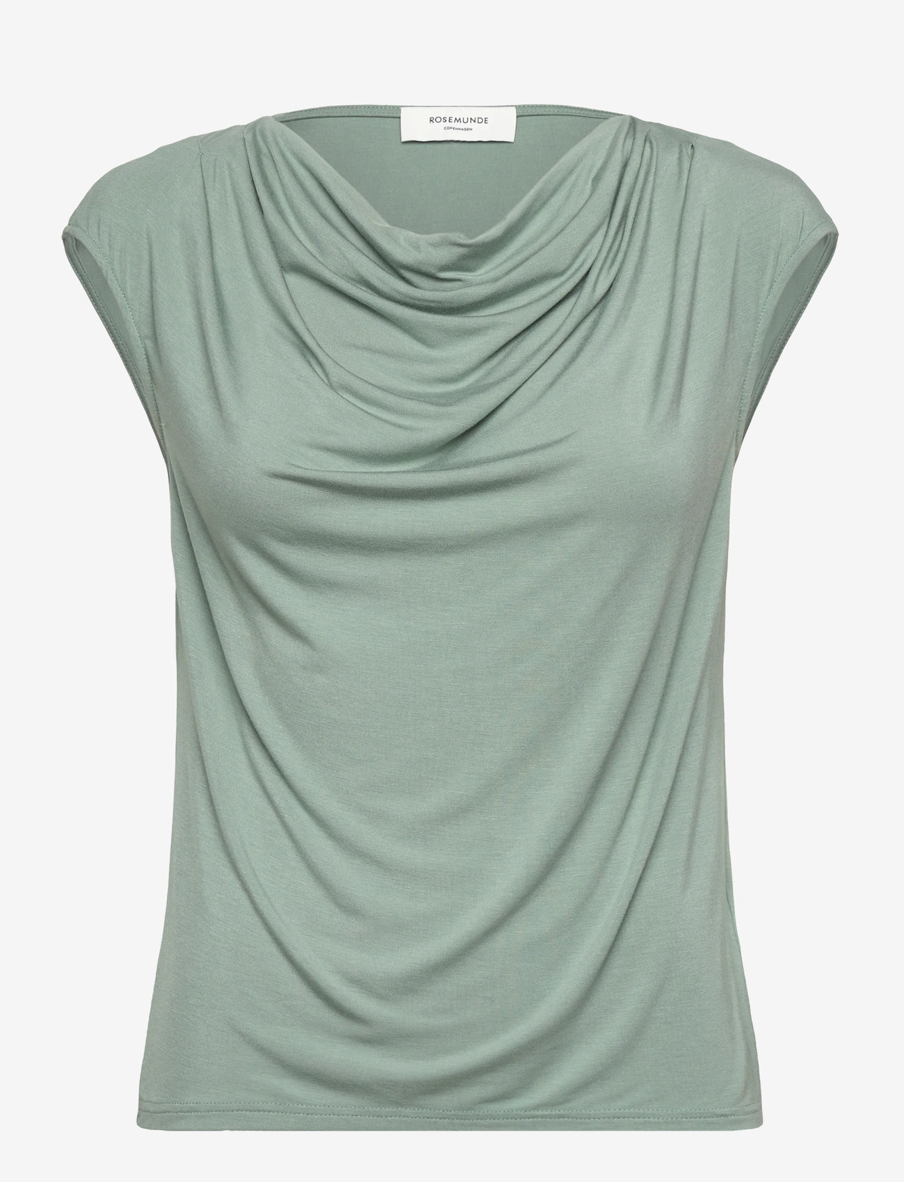 Rosemunde - RWBiarritz SS Waterfall T-shirt - t-shirts - chinois green - 0