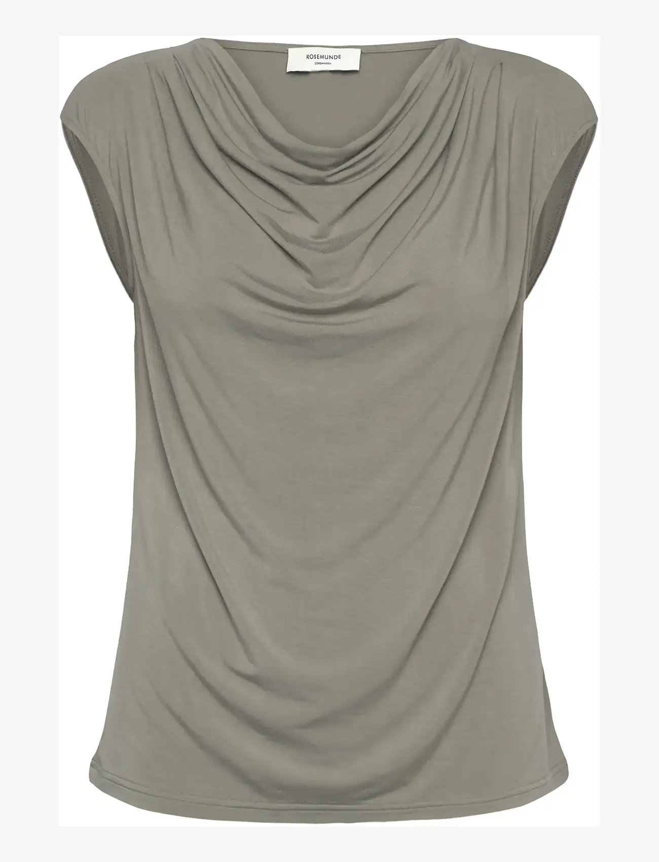 Rosemunde - RWBiarritz SS Waterfall T-shirt - t-shirts - dried sage - 1