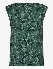 Rosemunde - Viscose t-shirt - laveste priser - eucalyptus swirl print - 1