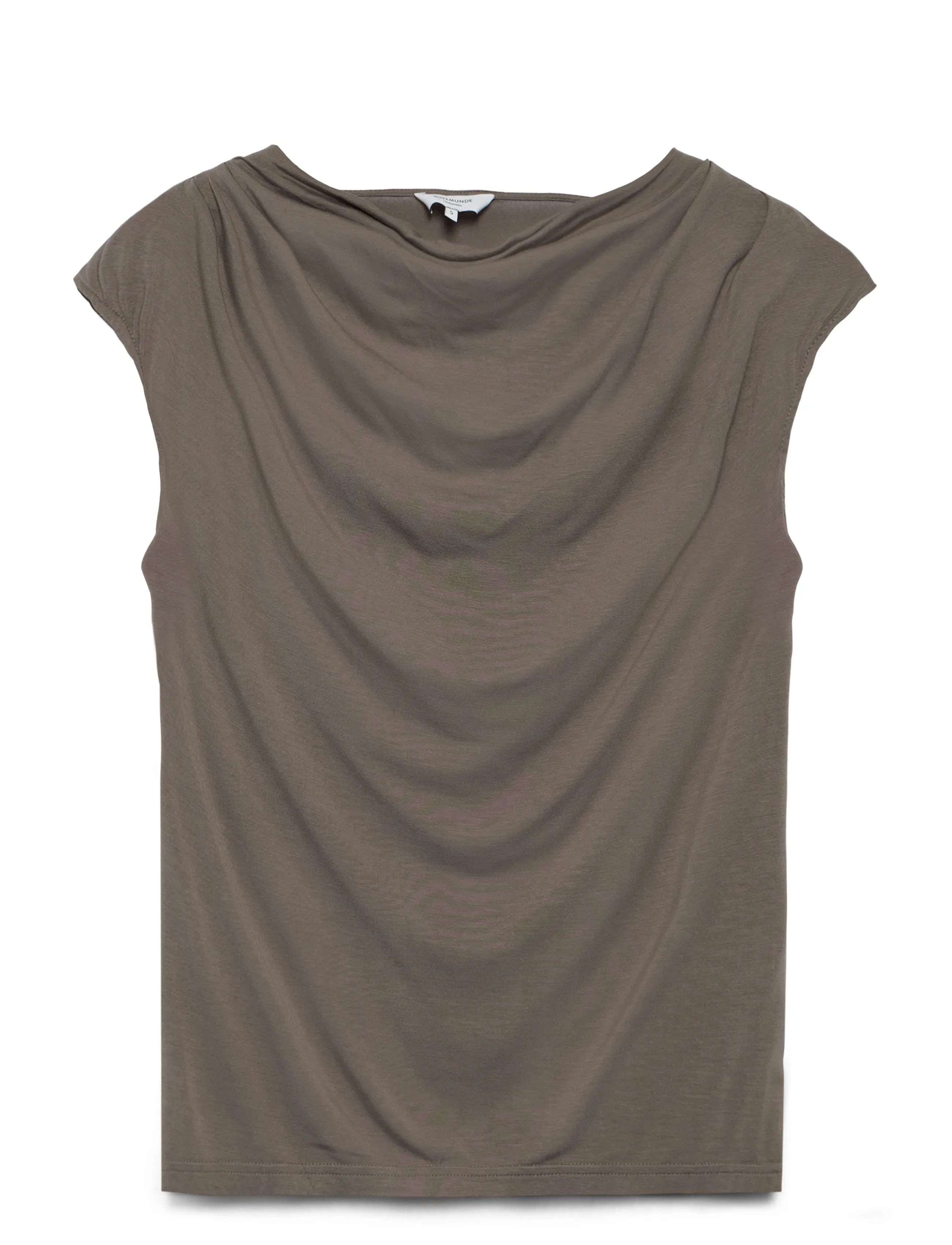 Rosemunde RWBiarritz SS Waterfall T-shirt - Kleidung - FALCON / brown