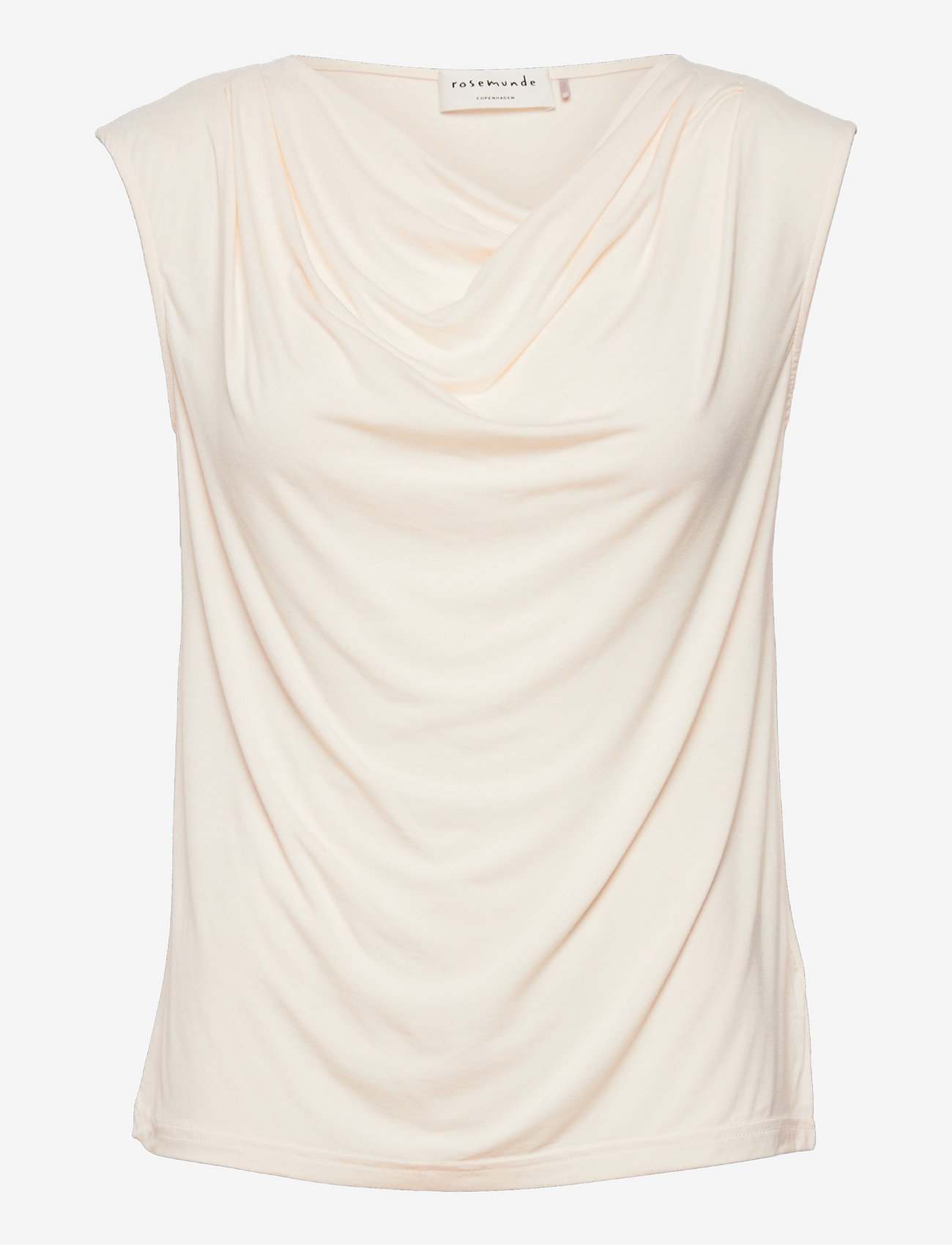 Rosemunde - Viscose t-shirt - mouwloze tops - ivory - 0