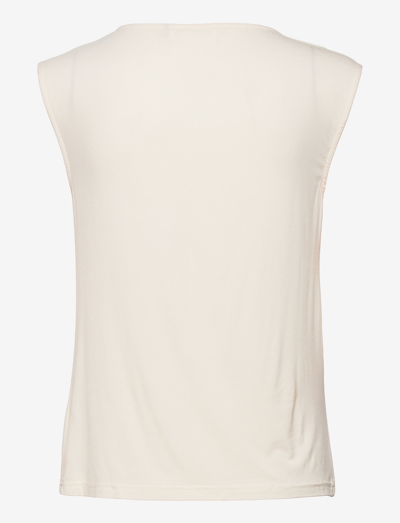 Rosemunde - Viscose t-shirt - mouwloze tops - ivory - 1