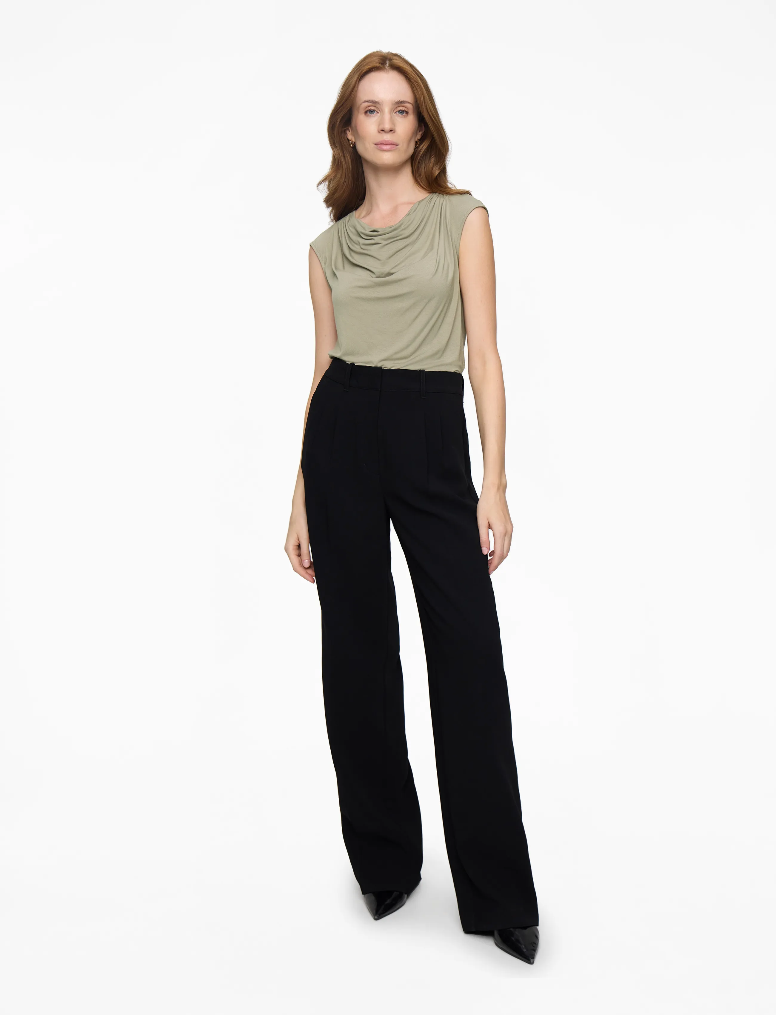Rosemunde - RWBiarritz SS Waterfall T-shirt - laveste priser - laurel oak - 2