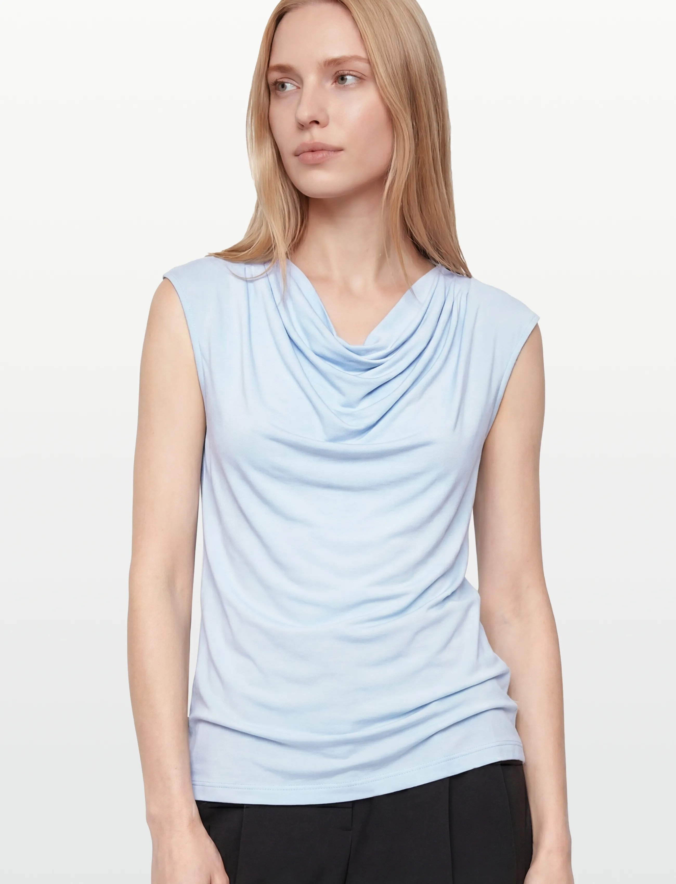 Rosemunde - RWBiarritz SS Waterfall T-shirt - t-särgid - nantucket blue - 3