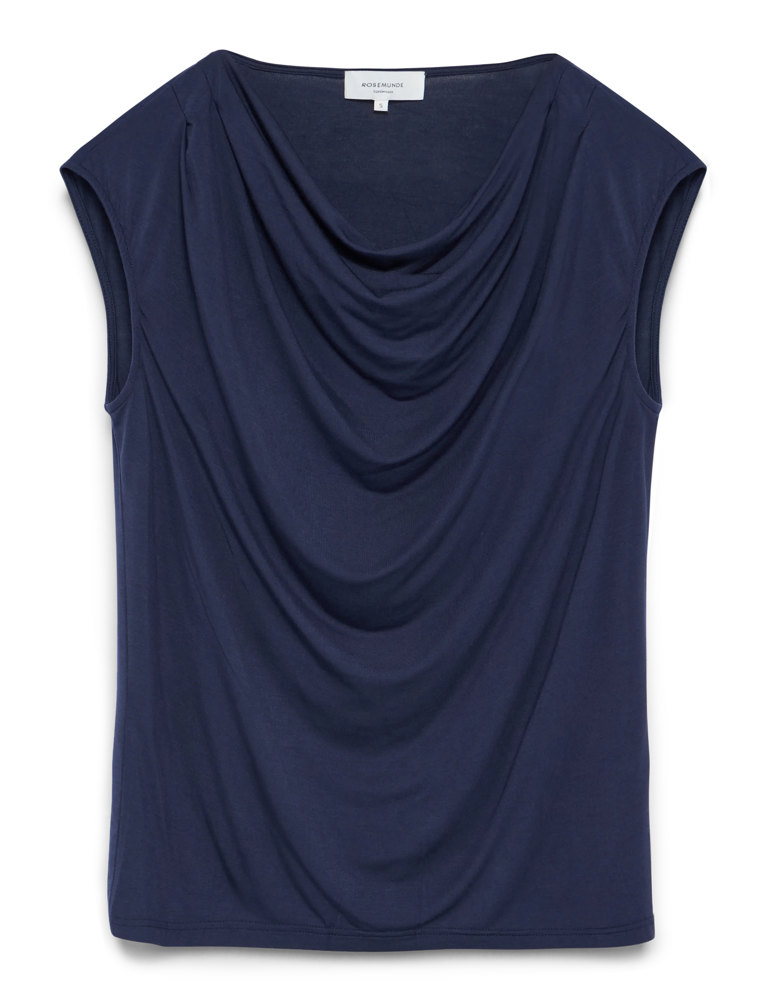 Rosemunde RWBiarritz SS Waterfall T-shirt - Tøj - NAVY / navy