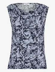 Rosemunde - Viscose t-shirt - laveste priser - navy swirl print - 0