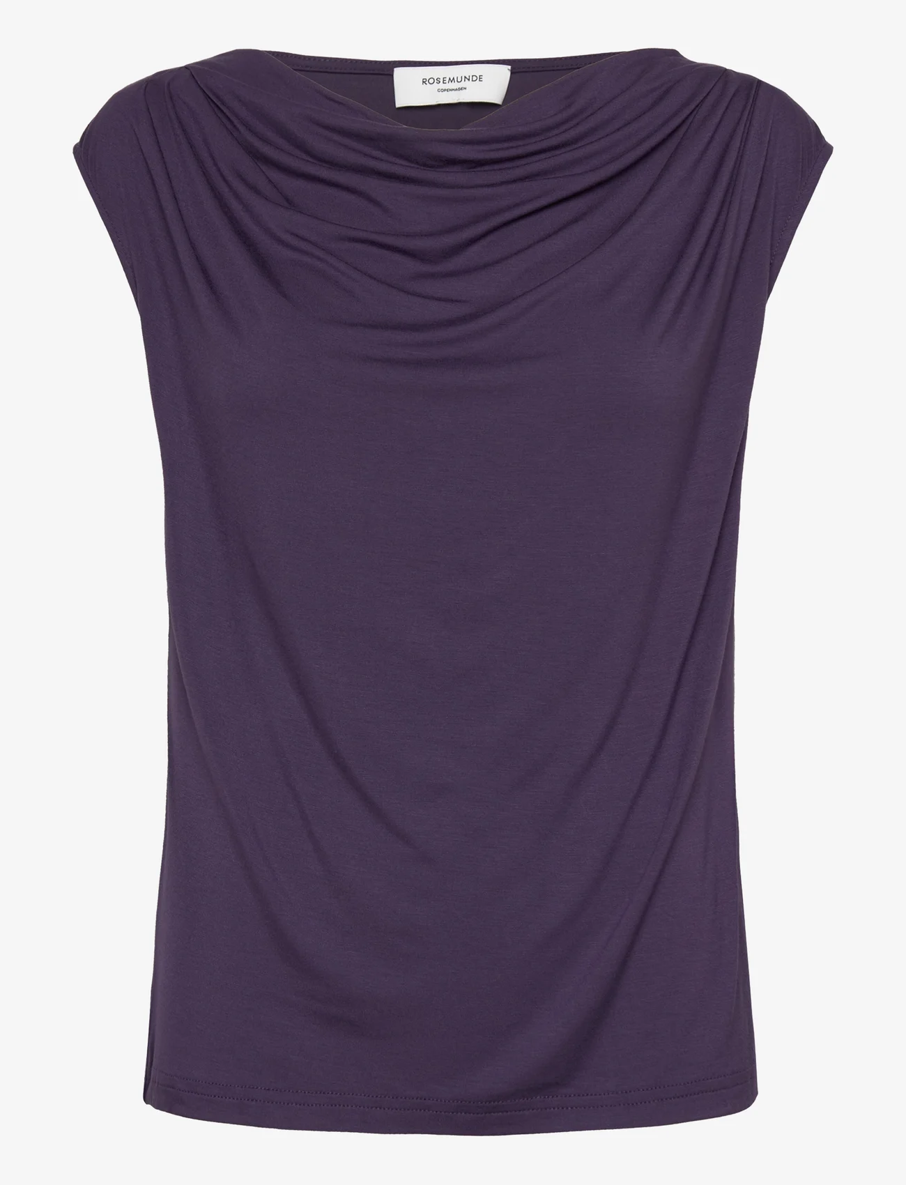 Rosemunde - Viscose t-shirt - laveste priser - purple velvet - 0