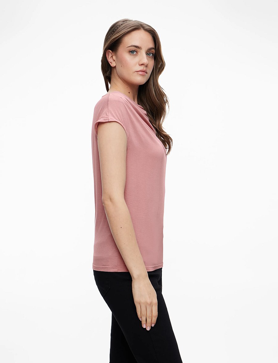Rosemunde - RWBiarritz SS Waterfall T-shirt - t-shirts - woodrose - 3