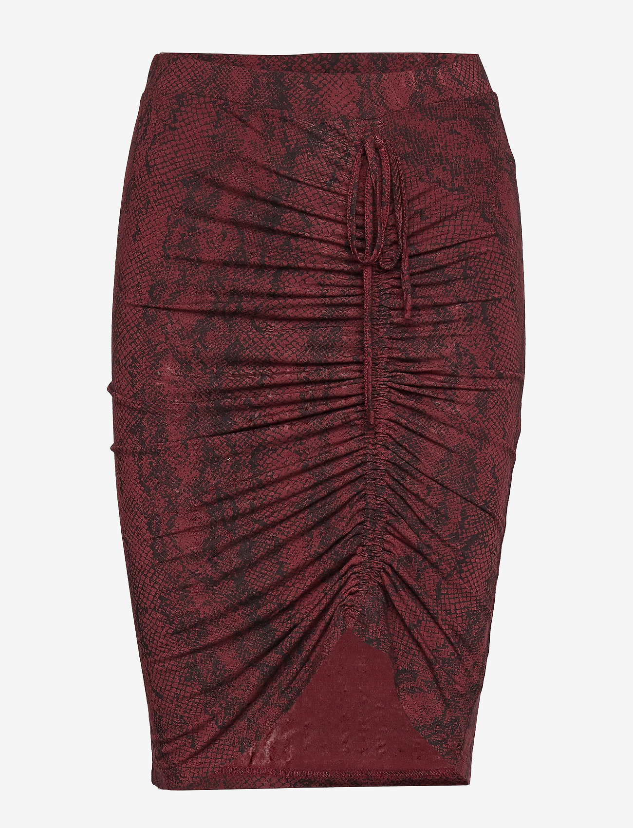 Rosemunde - Skirt - soft wine python print - 0