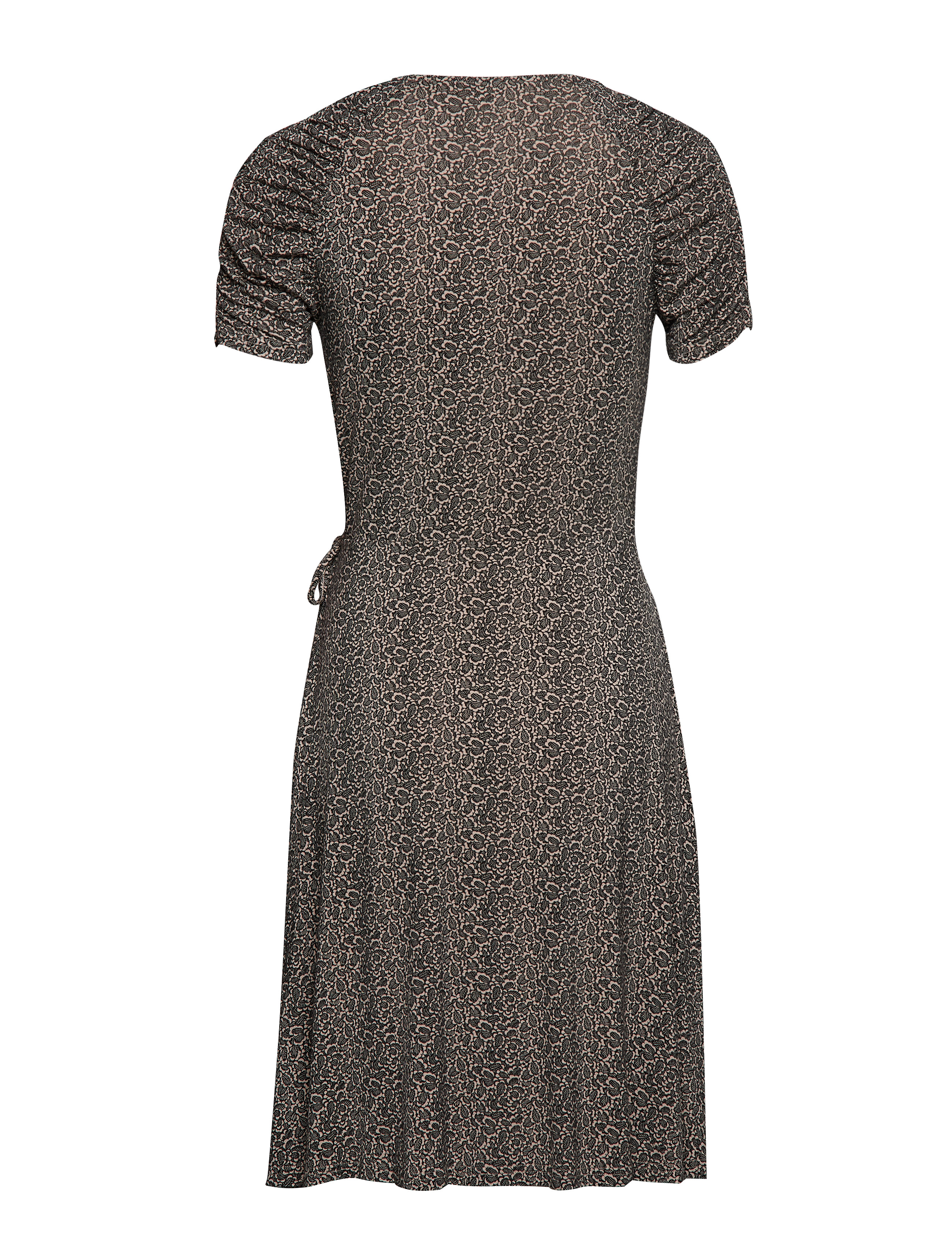 Rosemunde - Dress ss - cacao flower lace print - 1