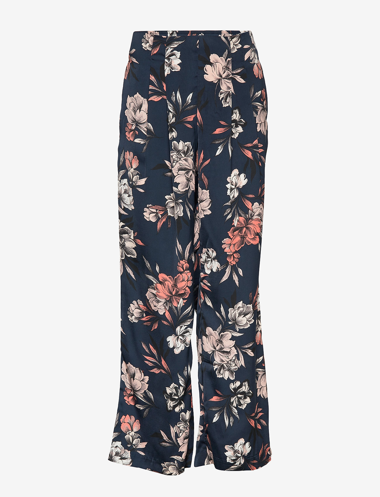 Rosemunde - Trousers - navy spring blossom print - 0