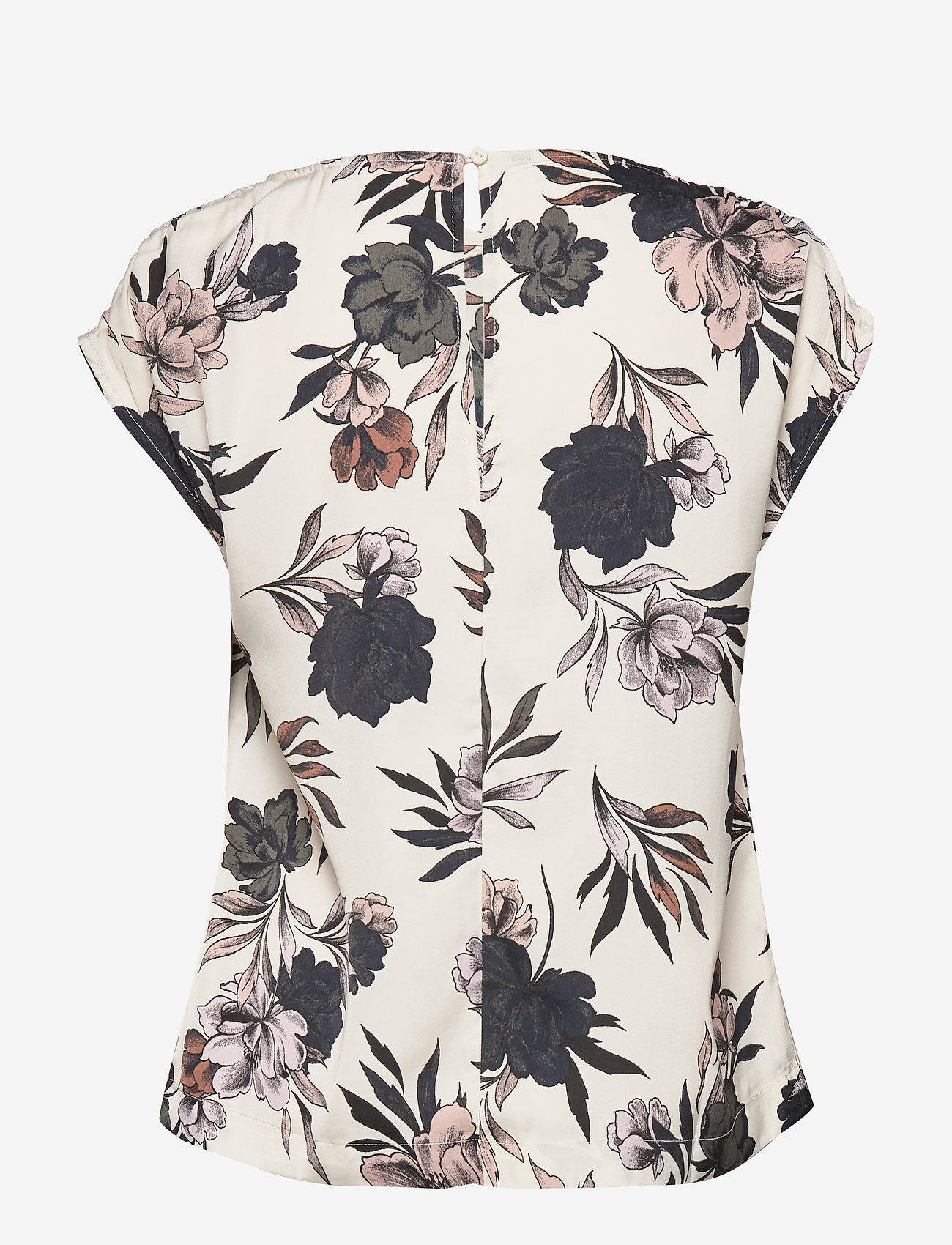 Rosemunde - Blouse ss - ivory spring blossom print - 1