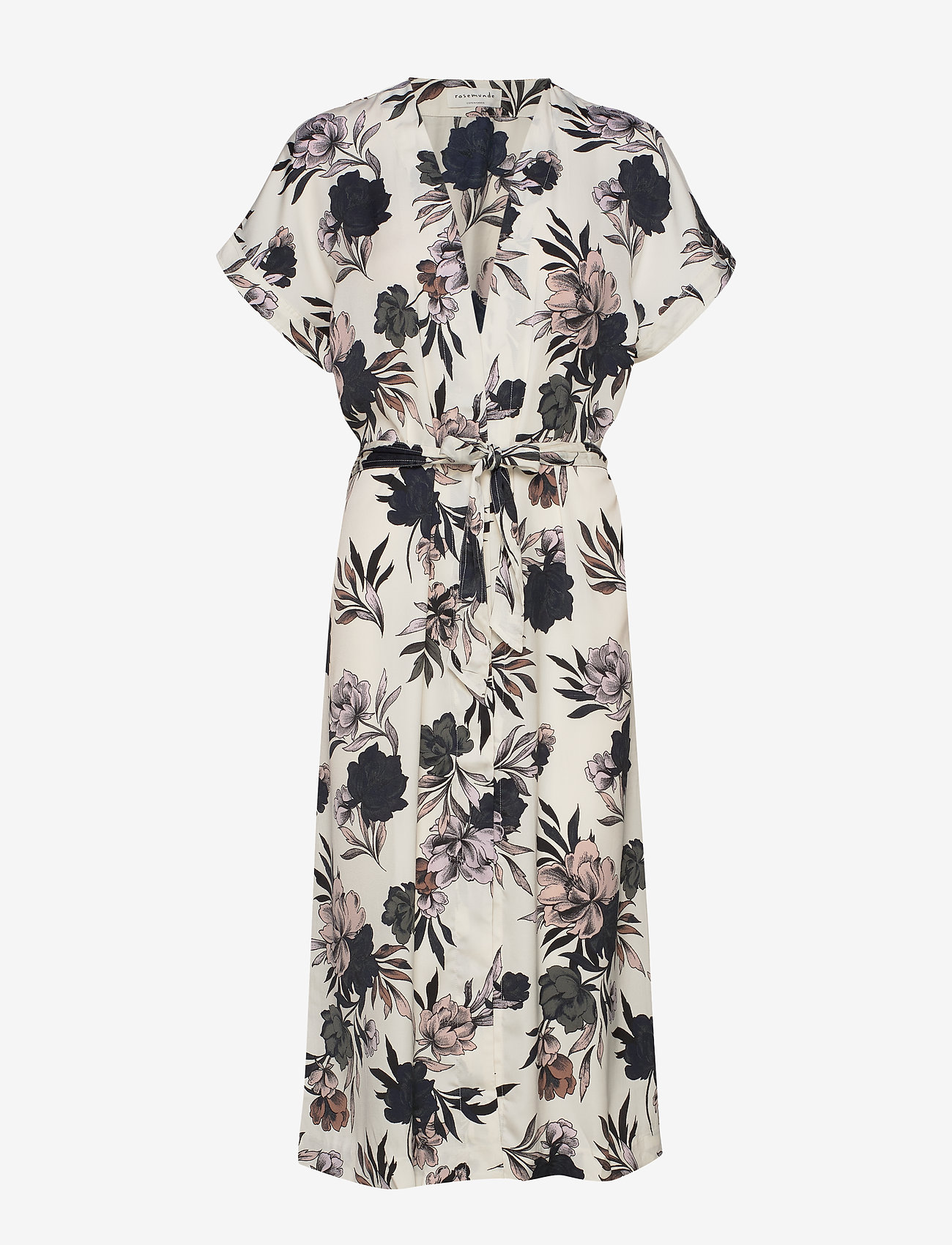 Rosemunde - Dress ss - ivory spring blossom print - 0