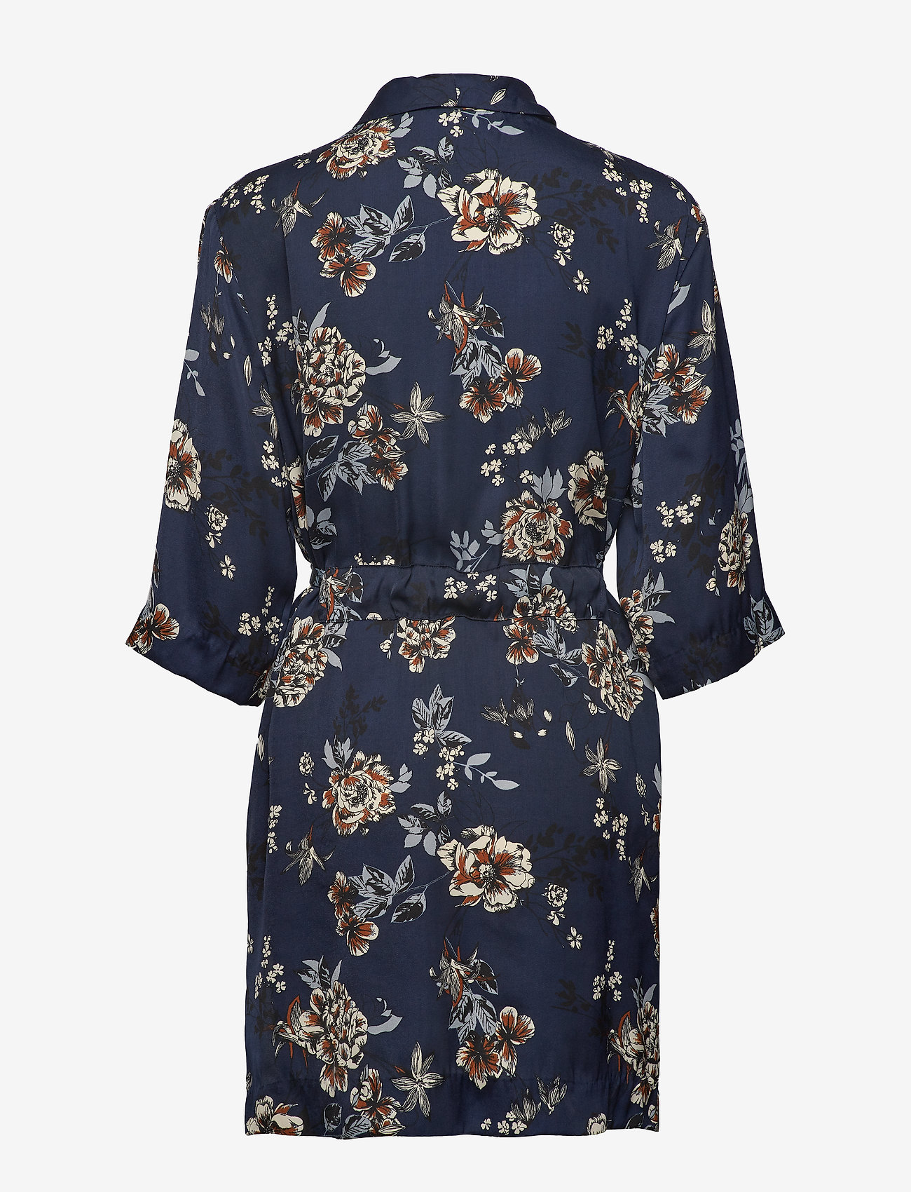 Rosemunde - Jacket 3/4s - blue blossom print - 1