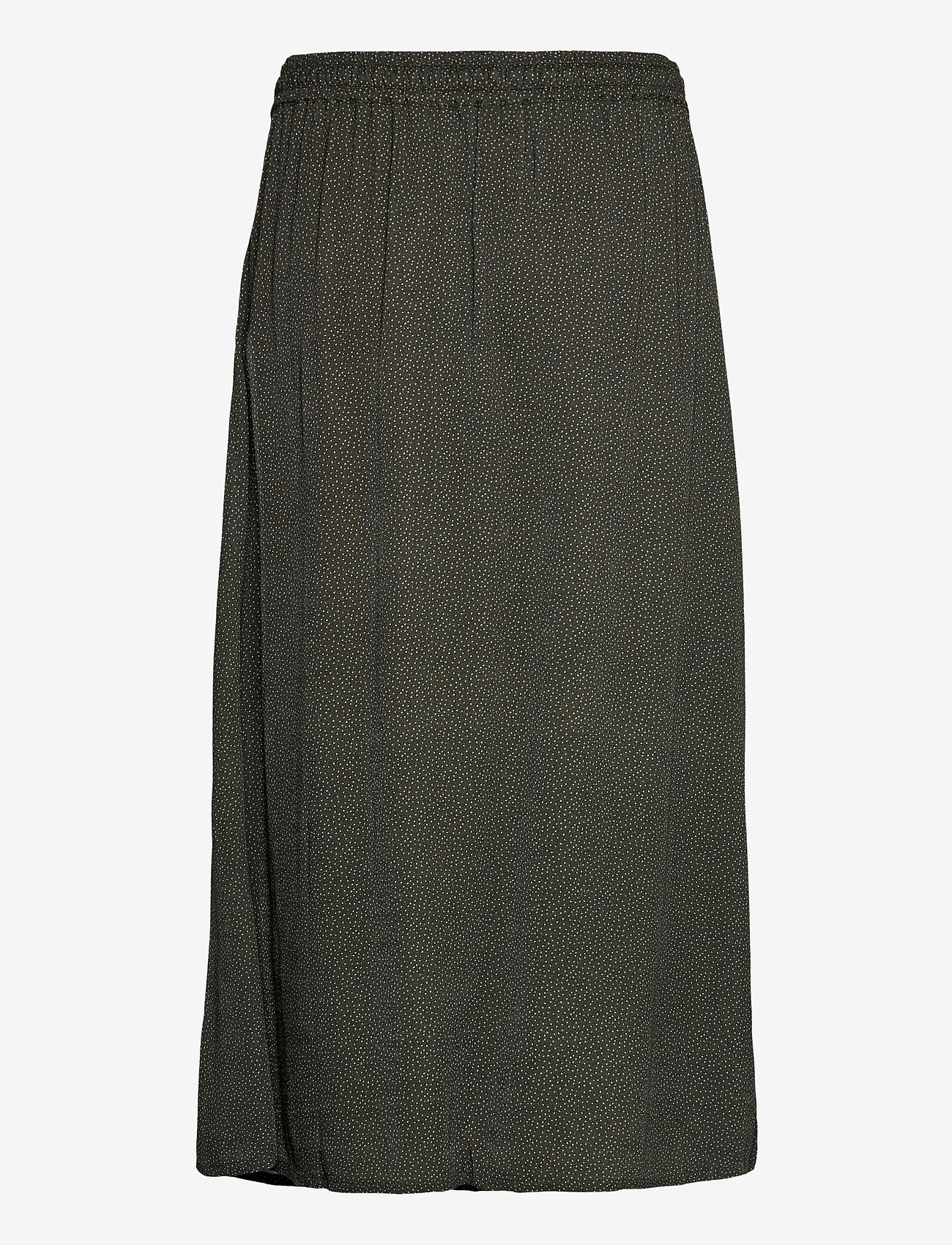 Rosemunde - Skirt - green tiny dot print - 1
