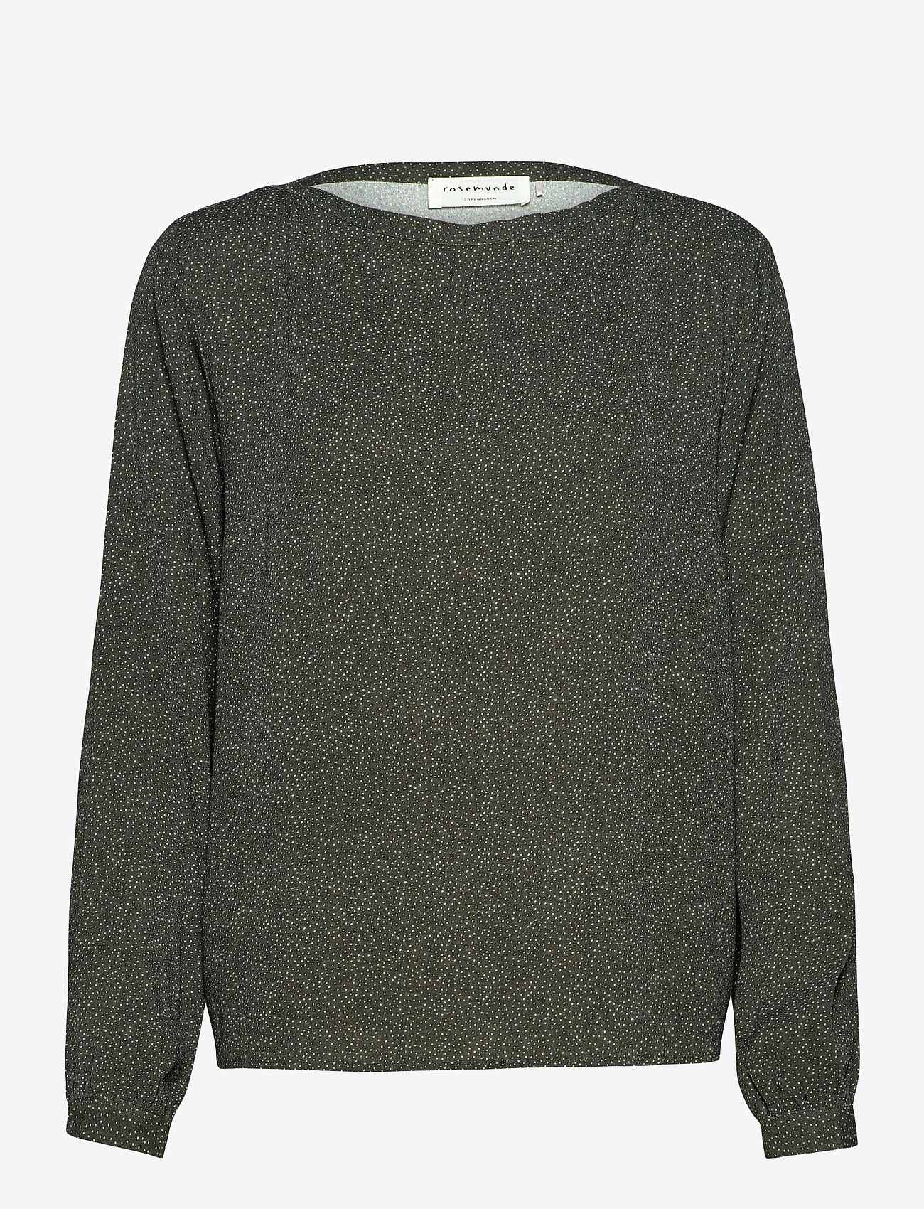 GREEN TINY DOT PRINT