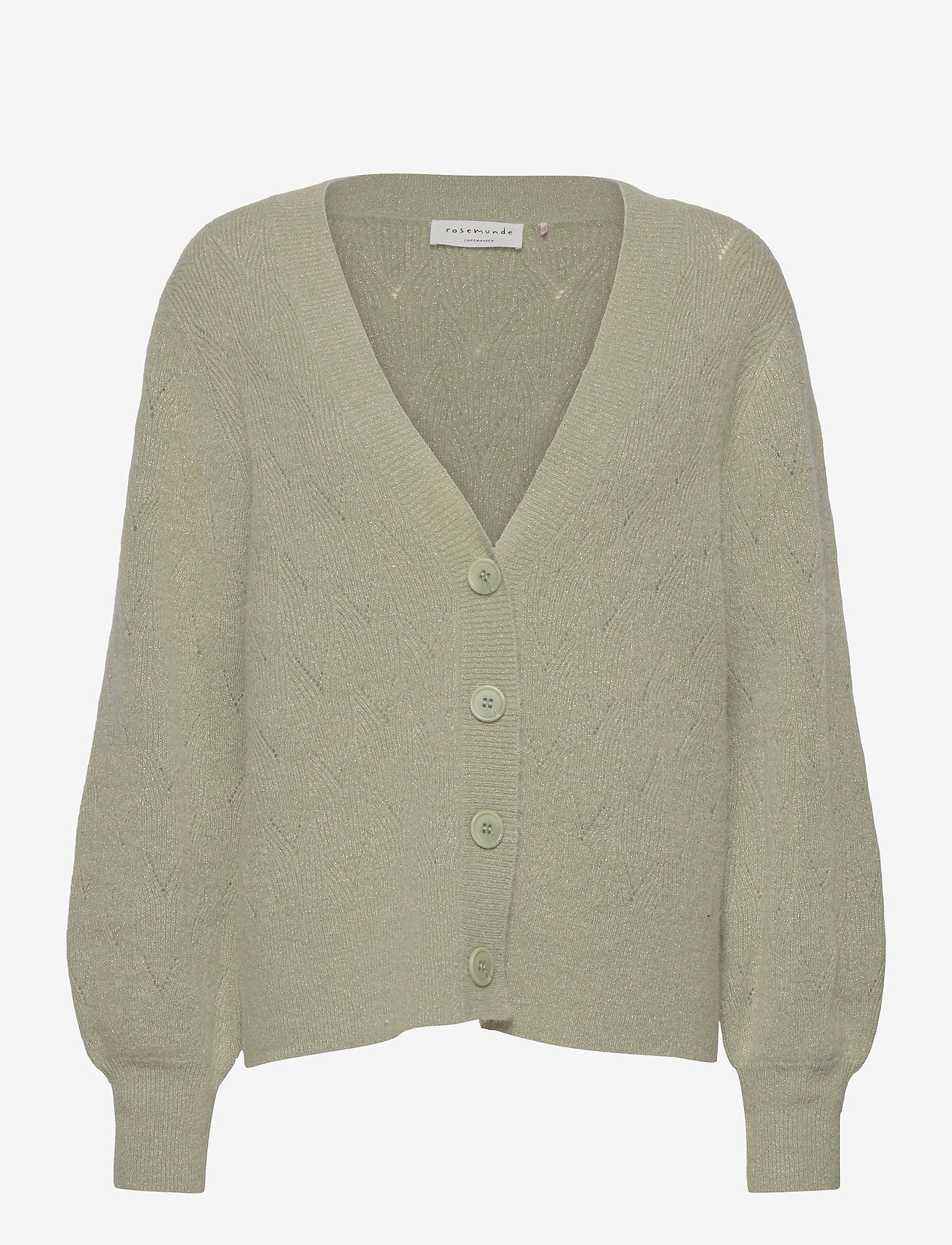 Rosemunde - Cardigan ls - seagrass shine - 0
