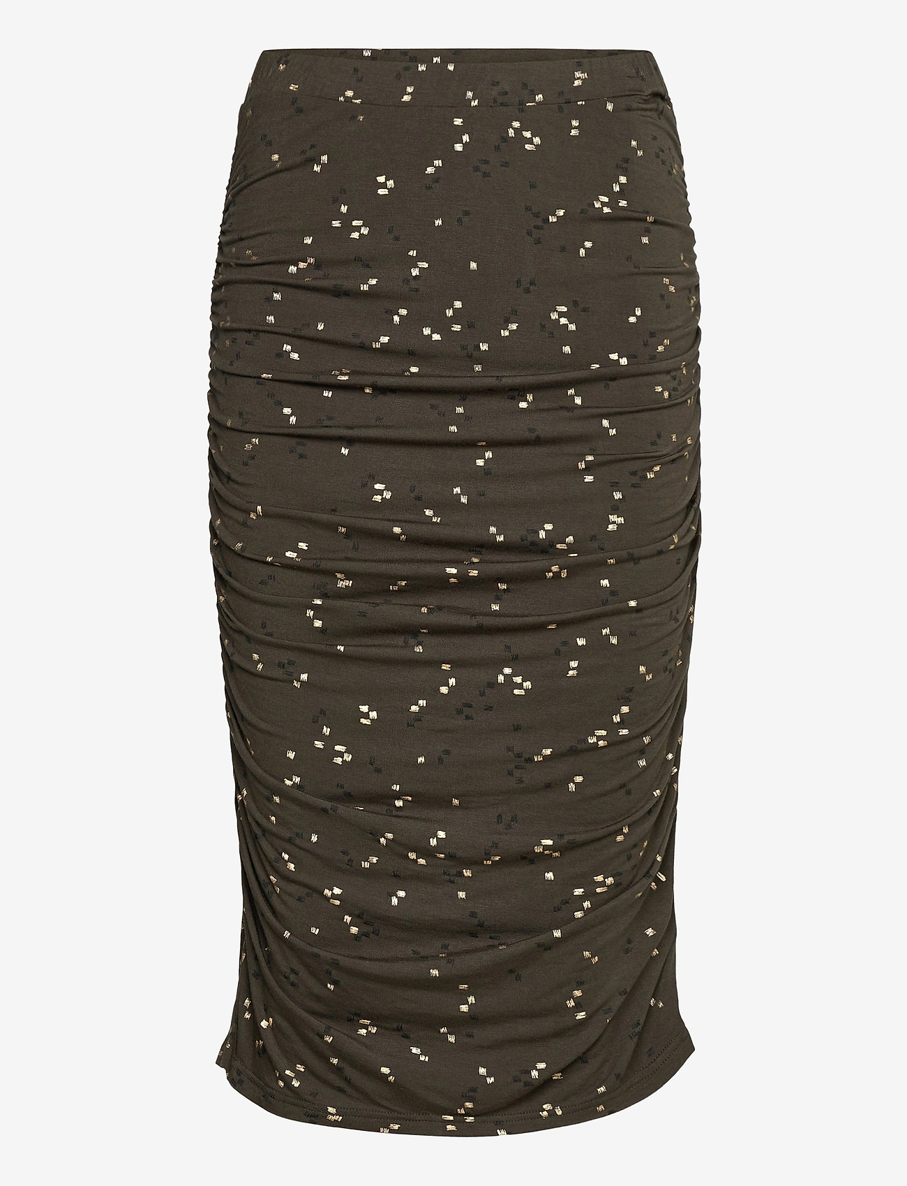 Rosemunde - Skirt - green square print - 0