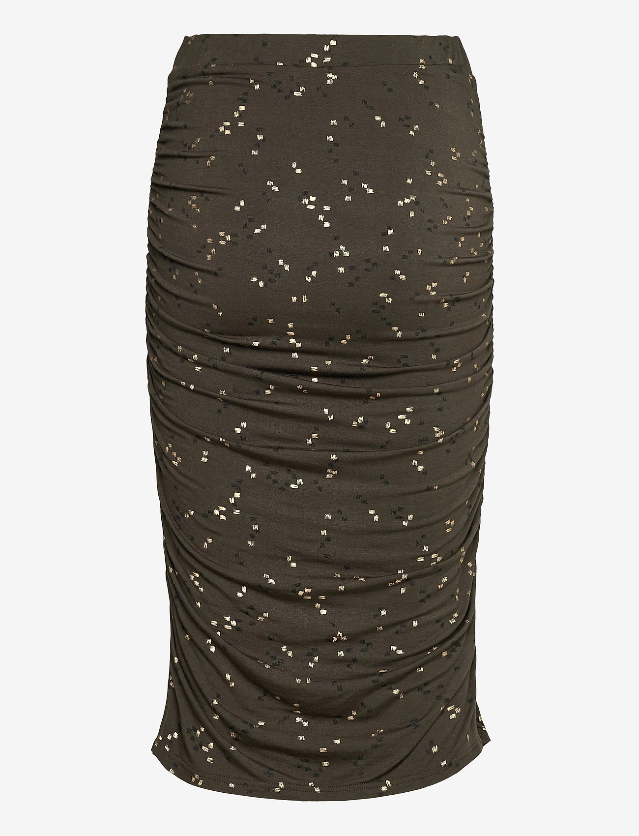 Rosemunde - Skirt - green square print - 1